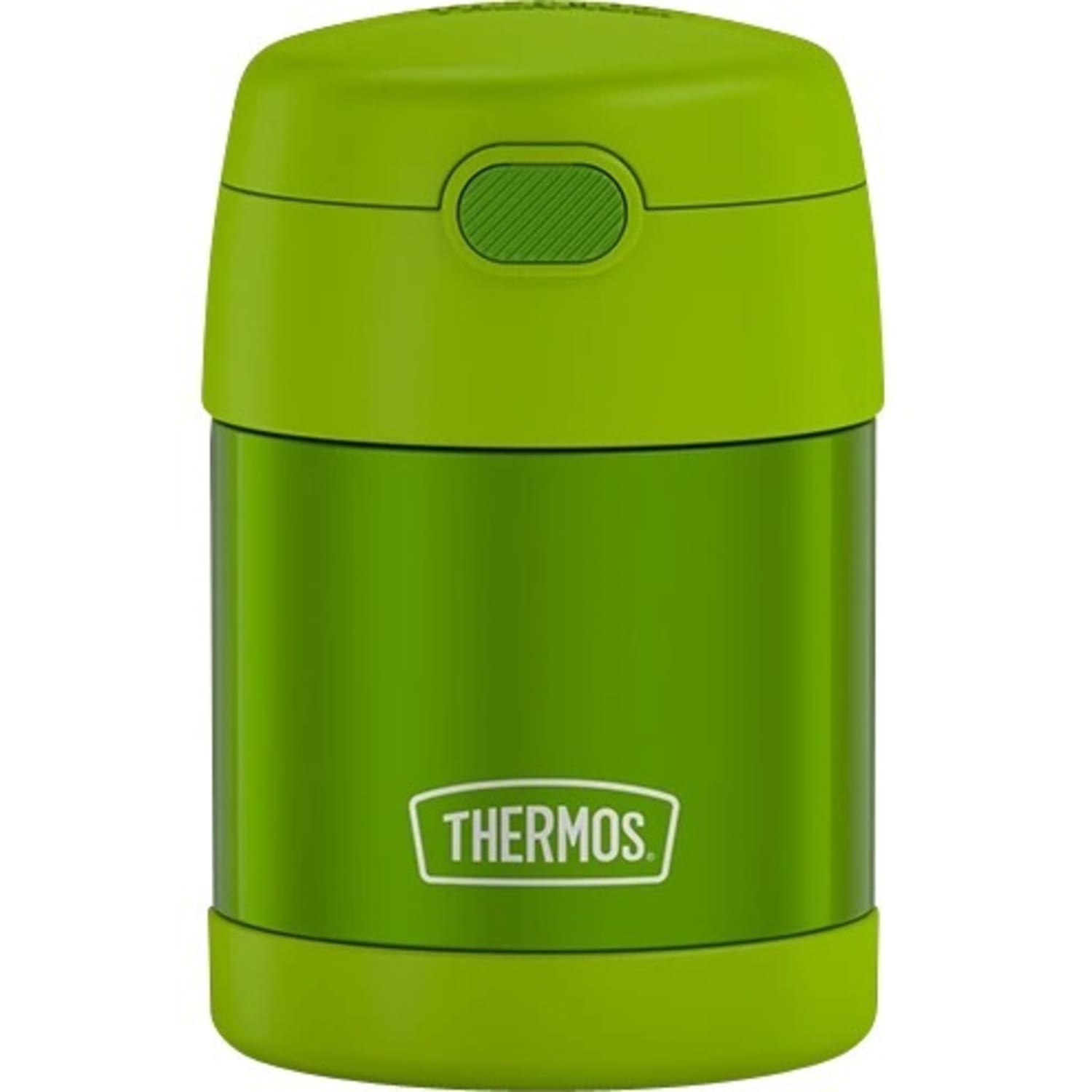 Thermos FUNtainer Stainless Steel Food Jar 10Oz - Food Storage - Dishwasher Safe - 3.7in Diameter - Lime - Stainless Steel Body - Image 3