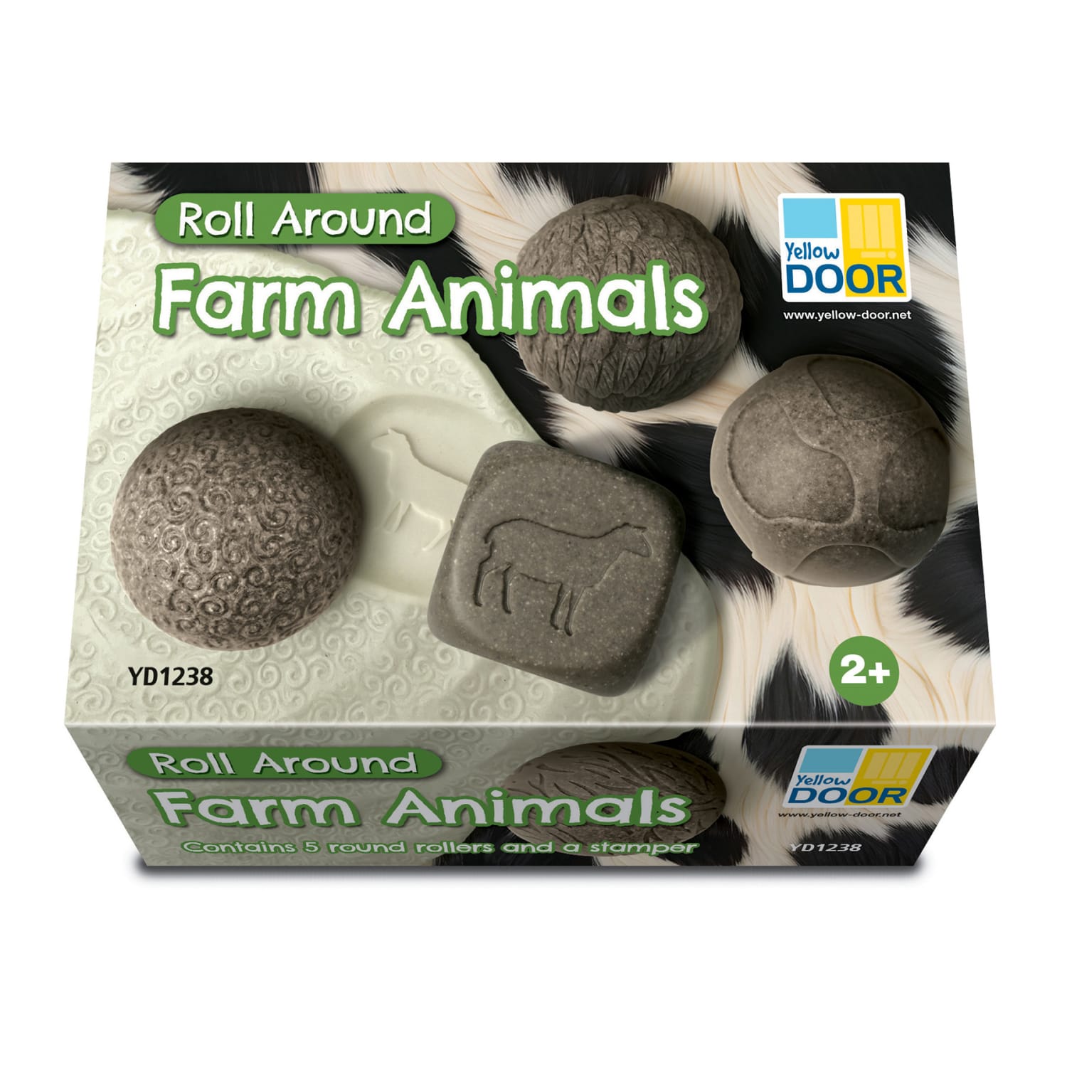 Yellow Door Roll Around, Farm Animals - Image 3