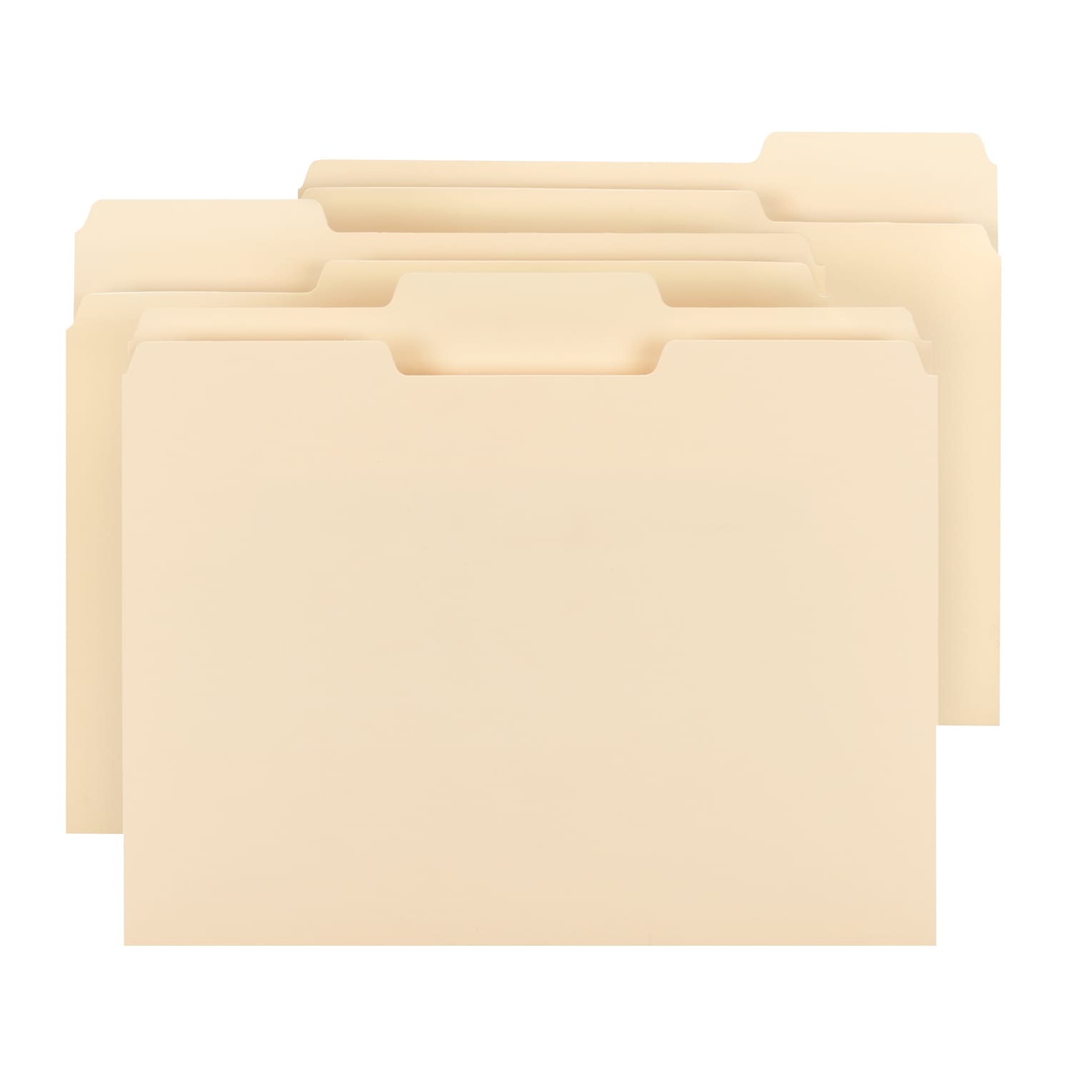 Office Depot Brand File Folders, 1/3 Cut, Letter Size, Manila, Pack Of 250 - Image 3
