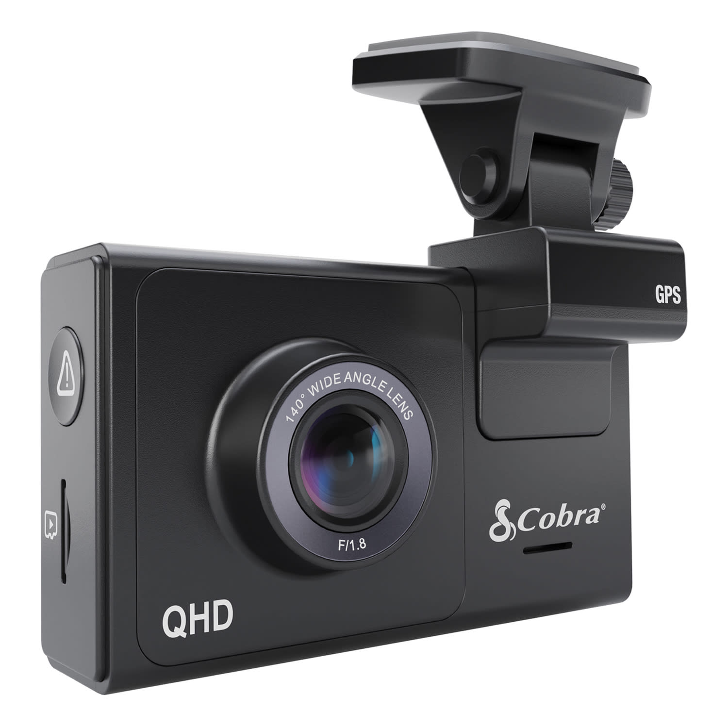 Cobra Dual-View QHD 1600p Smart Dash Cam, Black, SC200D - Image 3