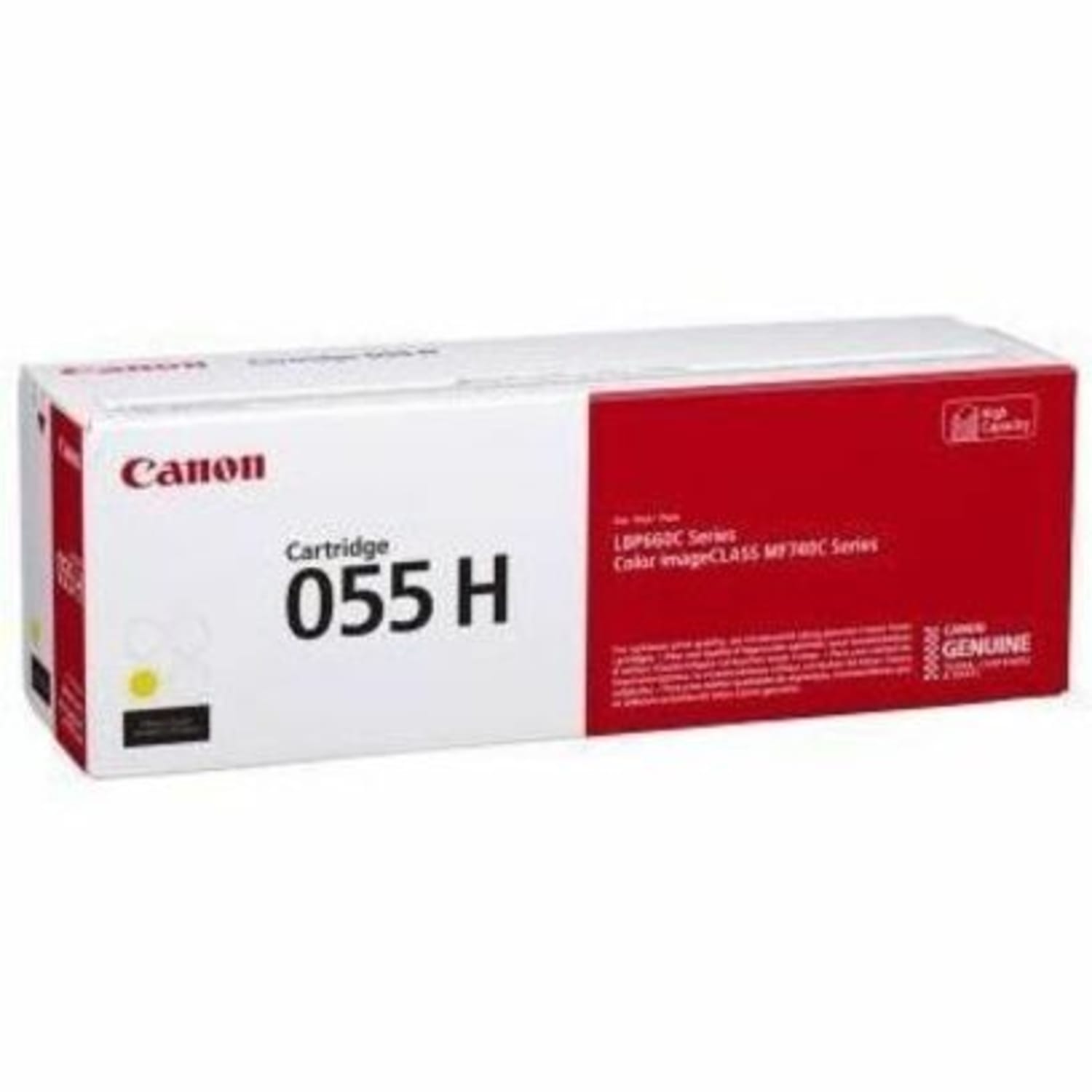 Canon 055H Yellow High Yield Toner Cartridge, 3017C001 - Image 5
