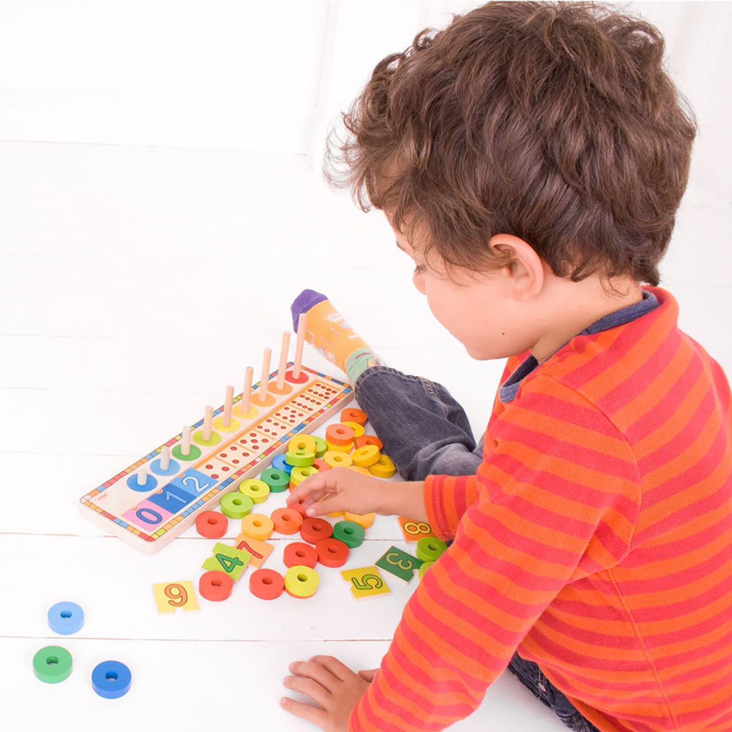 Bigjigs Toys Ltd. Learn to Count Puzzle, Grade Pre-K To 2 - Image 5