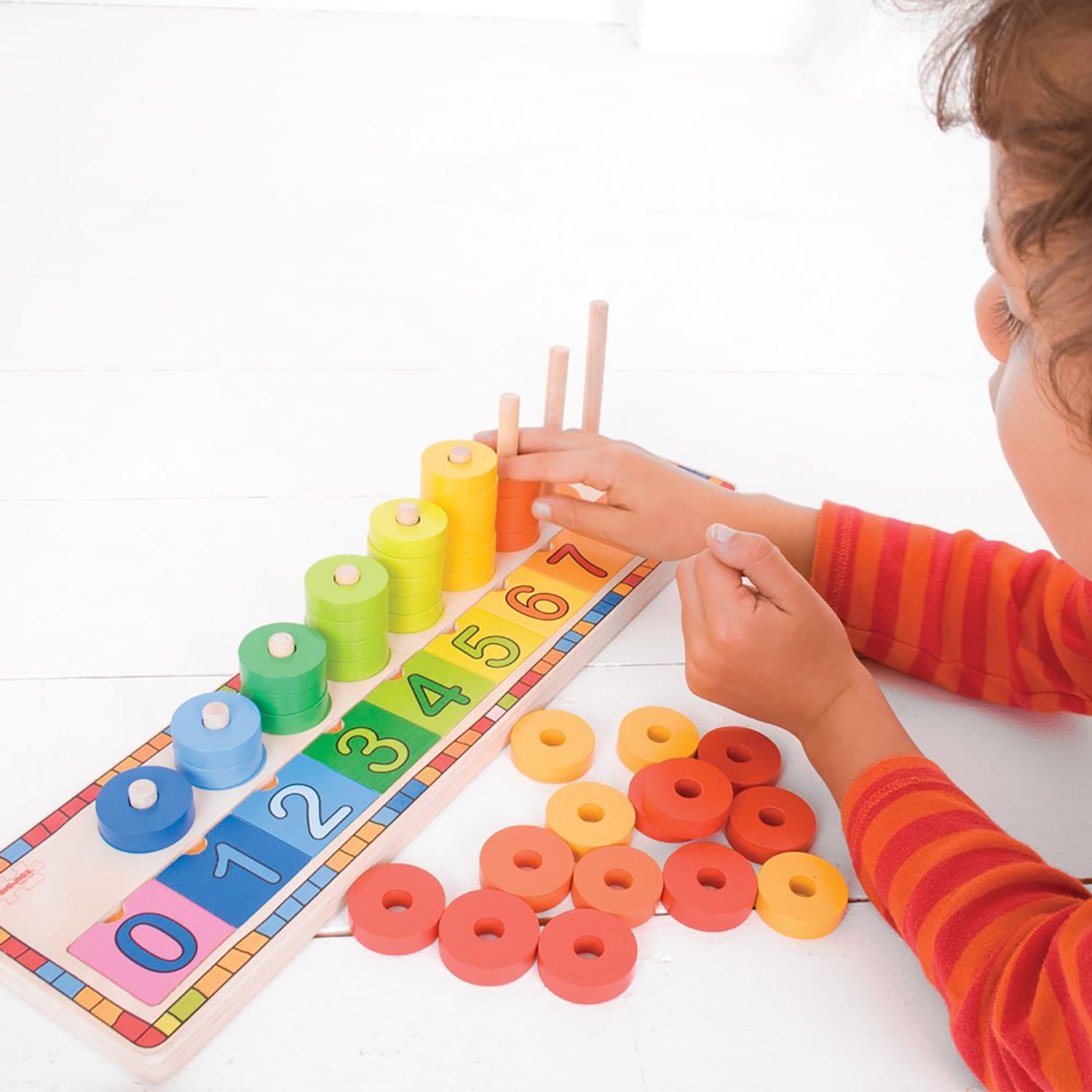 Bigjigs Toys Ltd. Learn to Count Puzzle, Grade Pre-K To 2 - Image 6