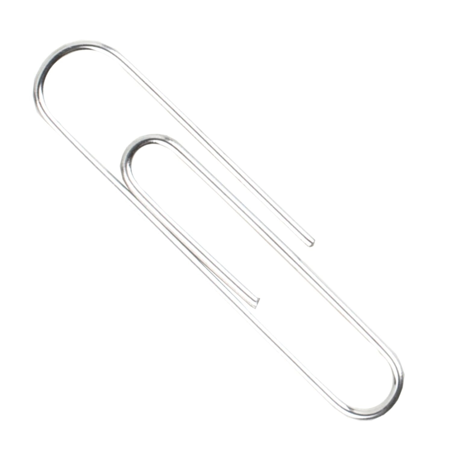 ACCO Paper Clips, Box Of 100, No. 1, 90% Recycled, Silver - Image 4