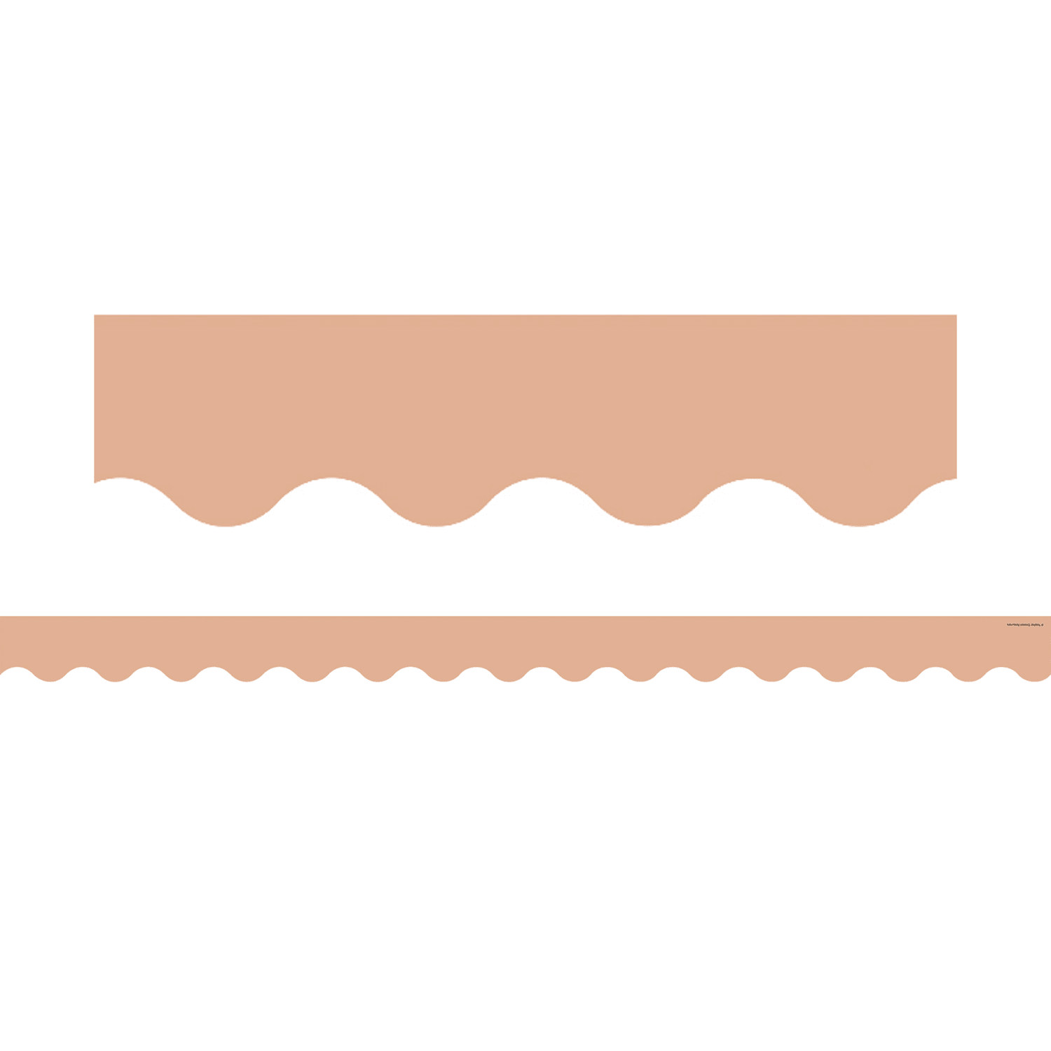Teacher Created Resources Scalloped Border Trim Packs, 35', Sedona Sand, Set Of 6 Packs - Image 3
