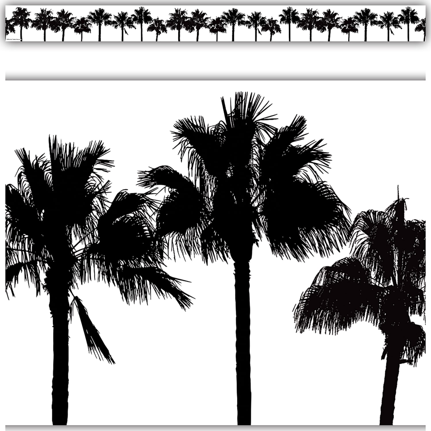 Teacher Created Resources Straight Border Trim, Coco Palms, 35ft Per Pack, Set Of 6 Packs - Image 4
