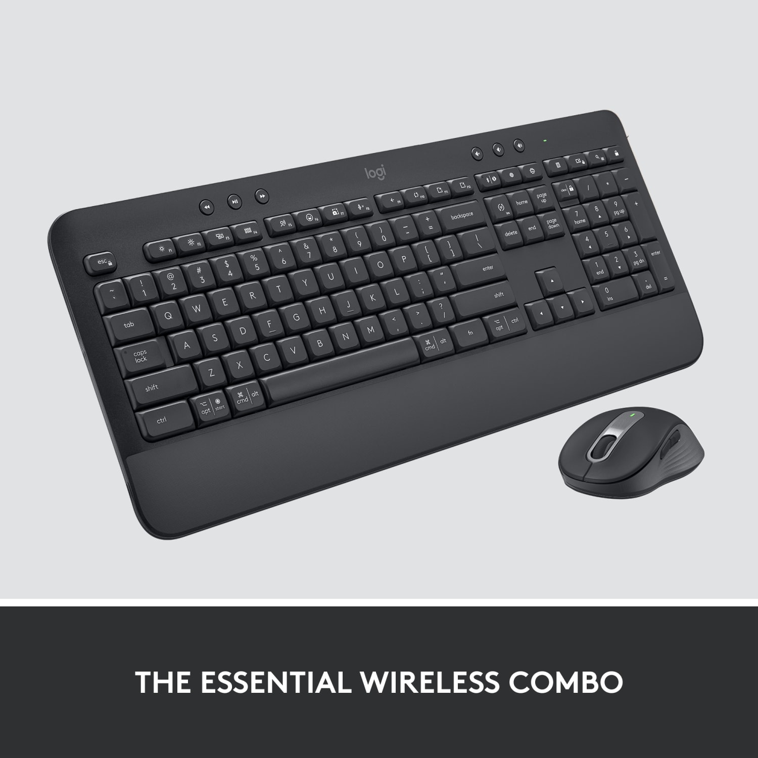 Logitech Signature MK650 Combo For Business Wireless Mouse and Keyboard Combo, Graphite - Image 6