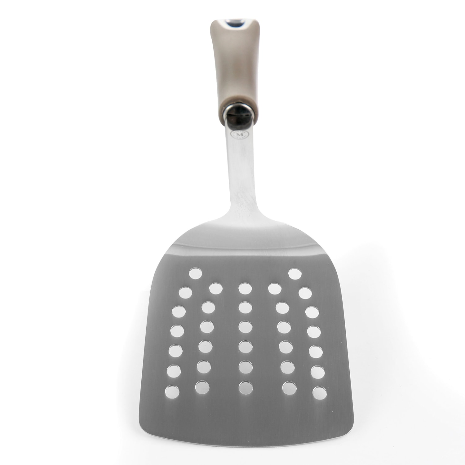 Martha Stewart Stainless Steel Slotted Turner, Gray - Image 4
