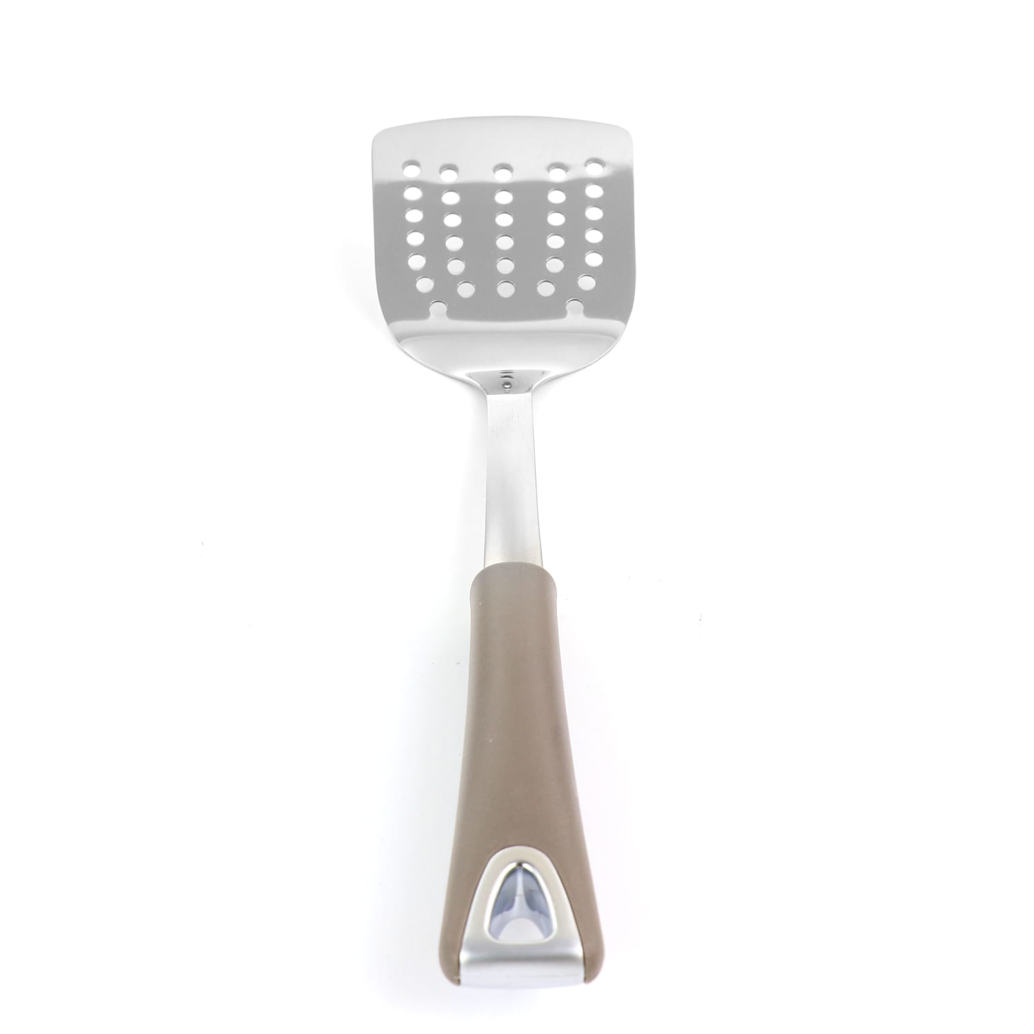 Martha Stewart Stainless Steel Slotted Turner, Gray - Image 6