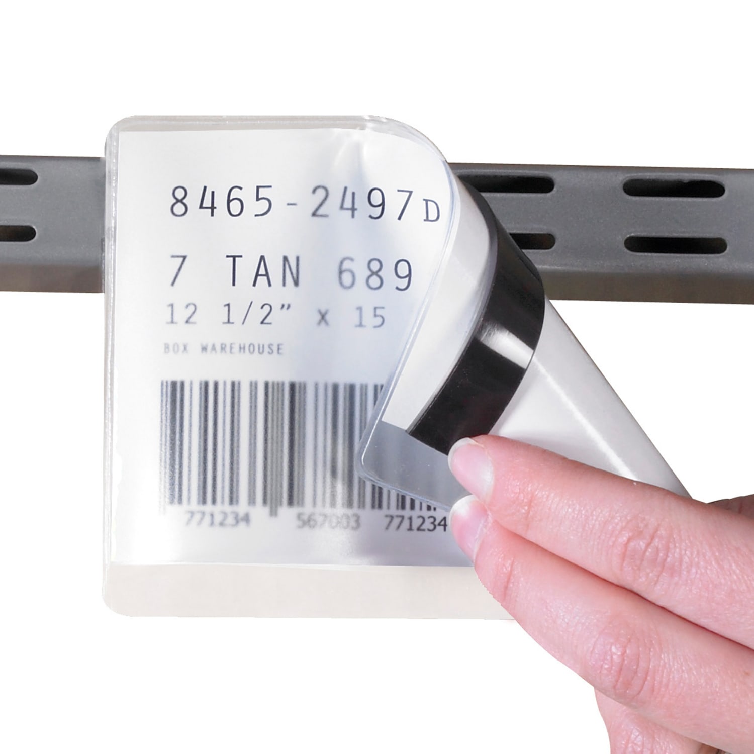 Partners Brand Magnetic Tape, 0.5in x 100ft, Black - Image 3