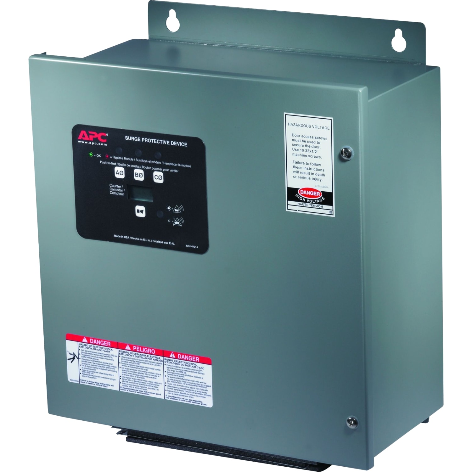 APC by Schneider Electric SurgeArrest PMP3XS-B Surge Suppressor - 120 V AC, 230 V AC Input - 120 V AC, 230 V AC Output - Image 3