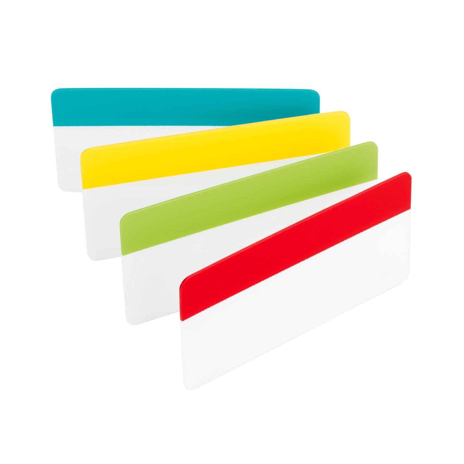Post-it Notes Durable Filing Tabs, 3in x 1-1/2in, Assorted Colors, 6 Flags Per Pad, Pack Of 4 Pads - Image 5