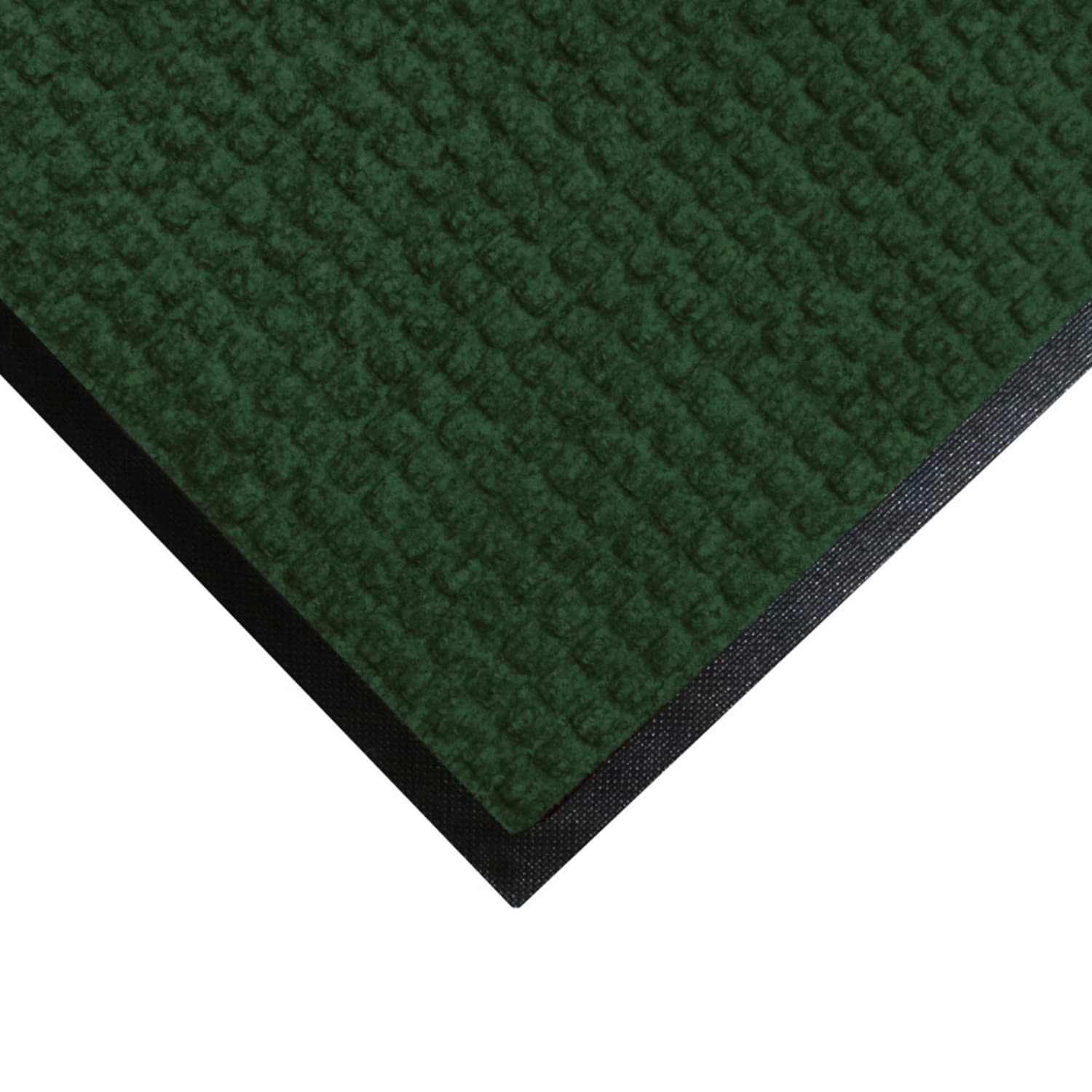 M+A Matting WaterHog Squares Classic Floor Mat, 2ft x 3ft, 60% Recycled, Evergreen - Image 3