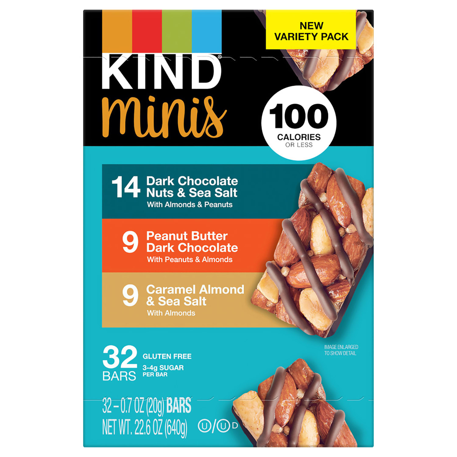 KIND Minis Dark Chocolate Nuts & Sea Salt And Caramel/Miss Vickies Kettle Cooked Chips Variety Pack - Image 5