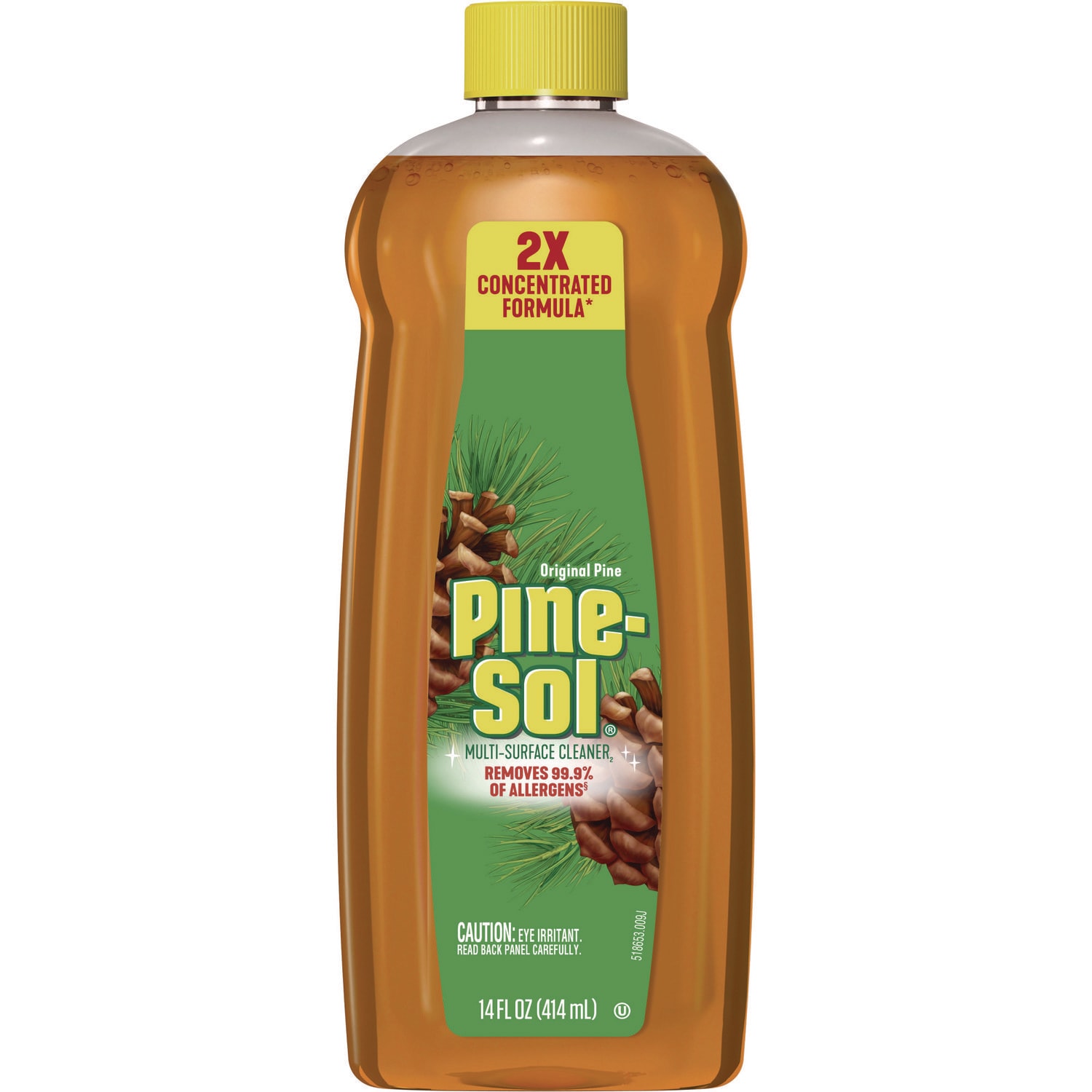 Pine-Sol Multi-Surface Cleaner Disinfectant Concentrated, Pine Scent, 14 oz Bottle