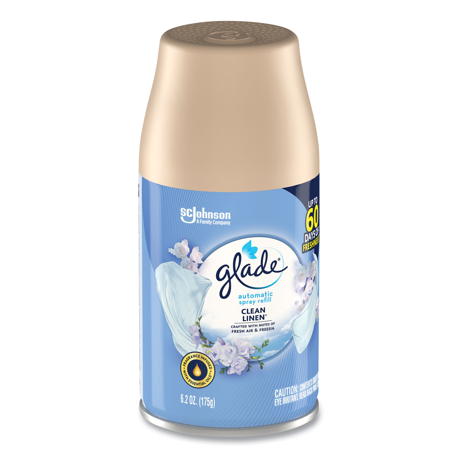Glade Automatic Air Freshener, Clean Linen, 6.2 oz, 6/Carton - Image 4