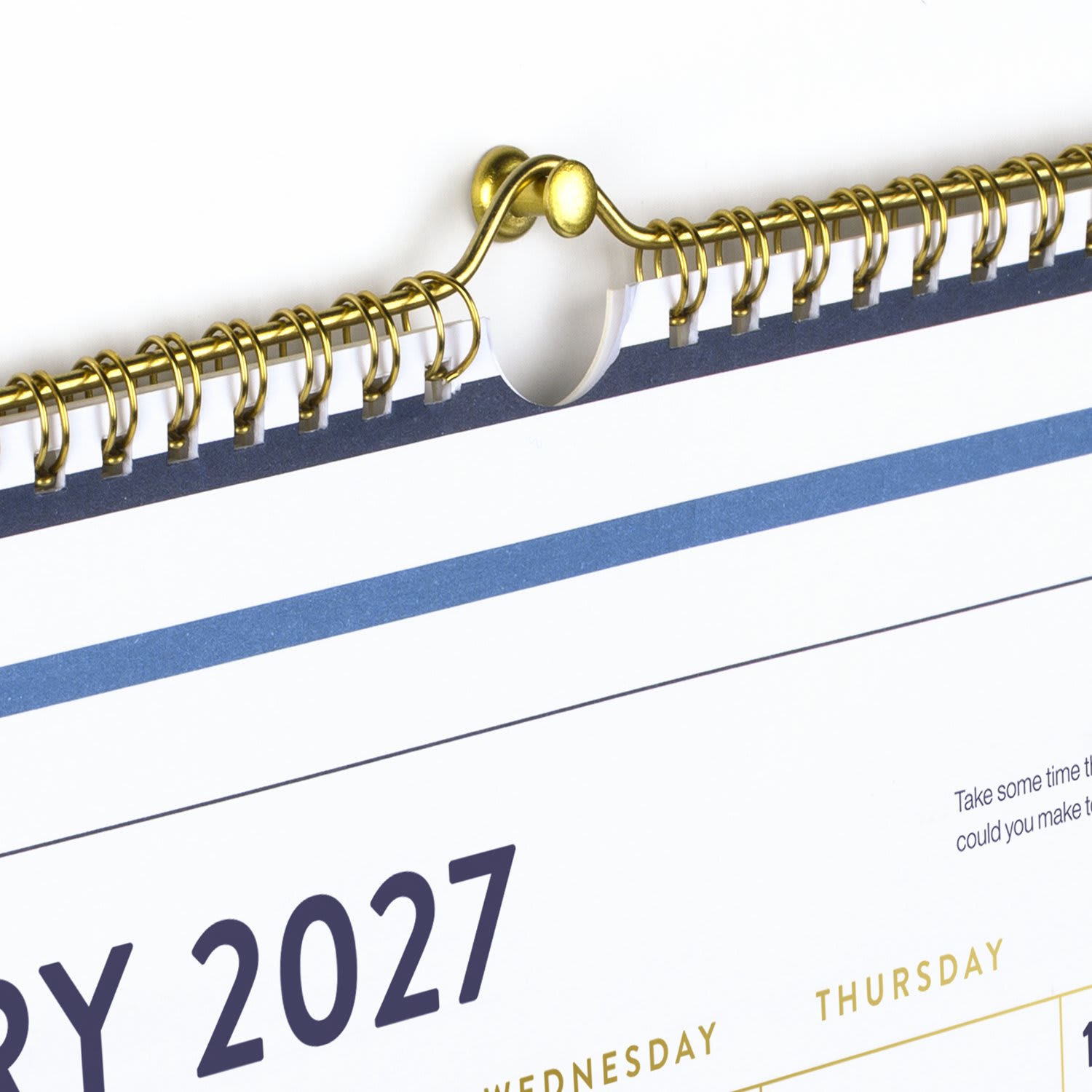 Simplified by Emily Ley for AT-A-GLANCE 2027 Monthly Wall Calendar, Happy Stripe, Medium, 15in x 12in - Image 5