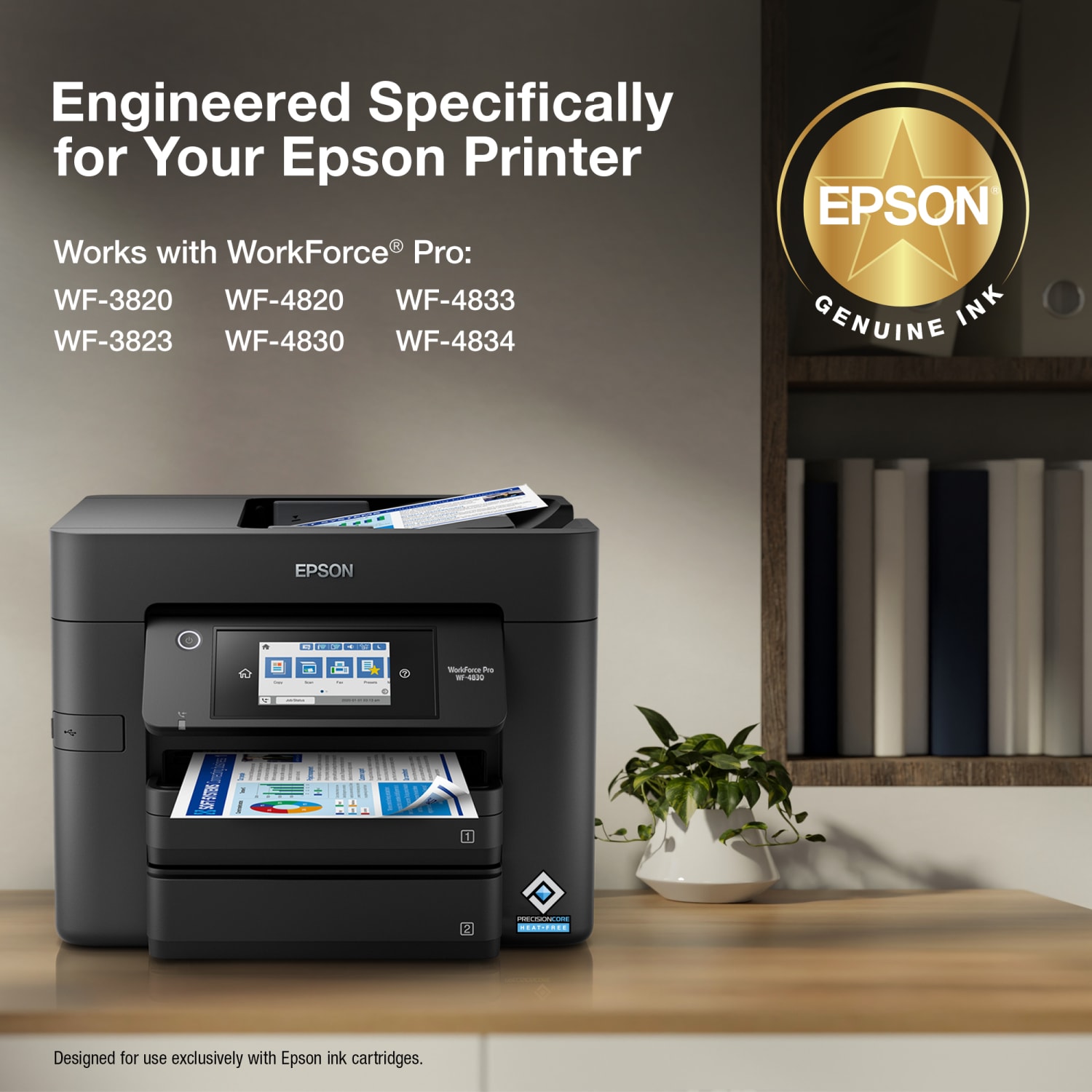 Epson 822 DuraBrite Ultra Cyan, Magenta, Yellow Ink Cartridges, Pack Of 3, T822520-S - Image 4