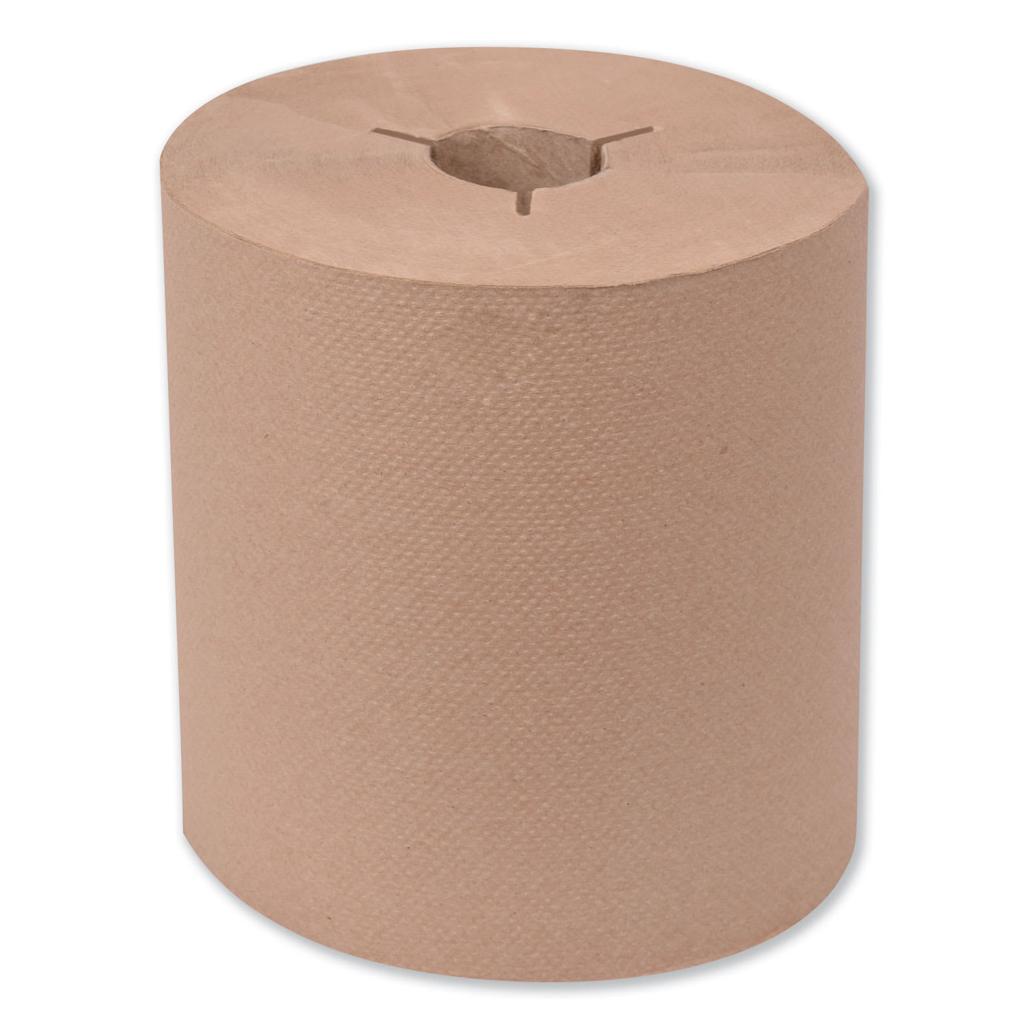 Tork Universal Hand Towel Roll, Notched, 1-Ply, 8in x 630 ft, Natural, 6 Rolls/Carton