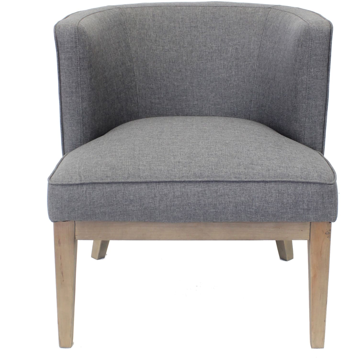 Boss Office Products Ava Accent Chair, Slate Gray/Driftwood - Image 8