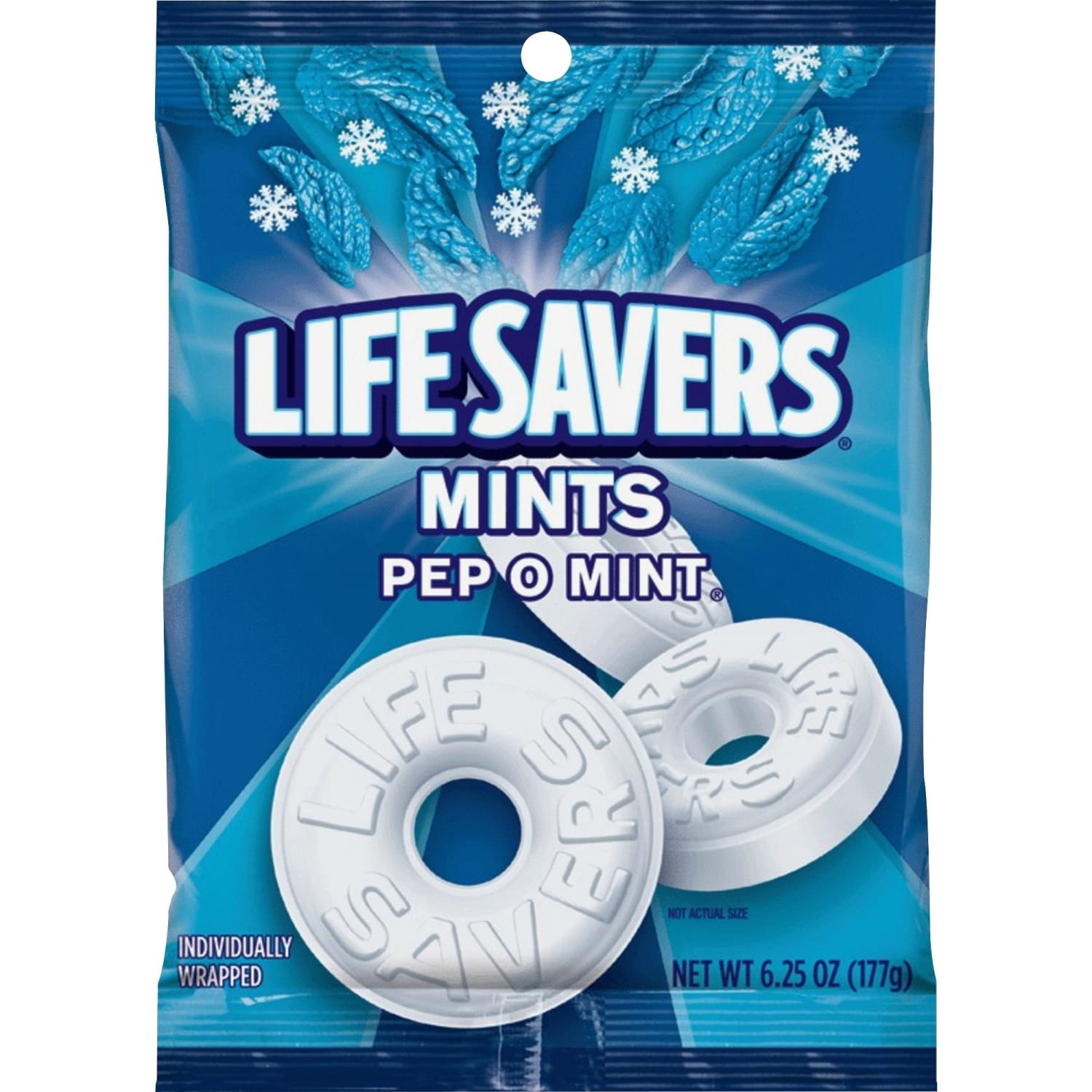Life Savers, Pep-O-Mint, 6.25 Oz  Bag - Image 3