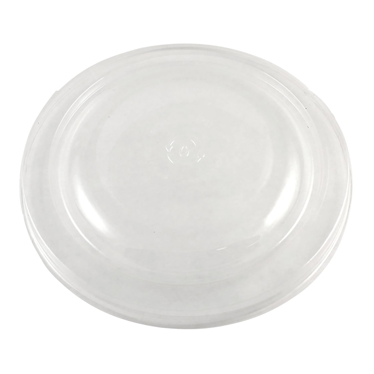 World Centric Fiber Container Lids, Bowl, 7-1/2in, Clear, Carton Of 300 Lids