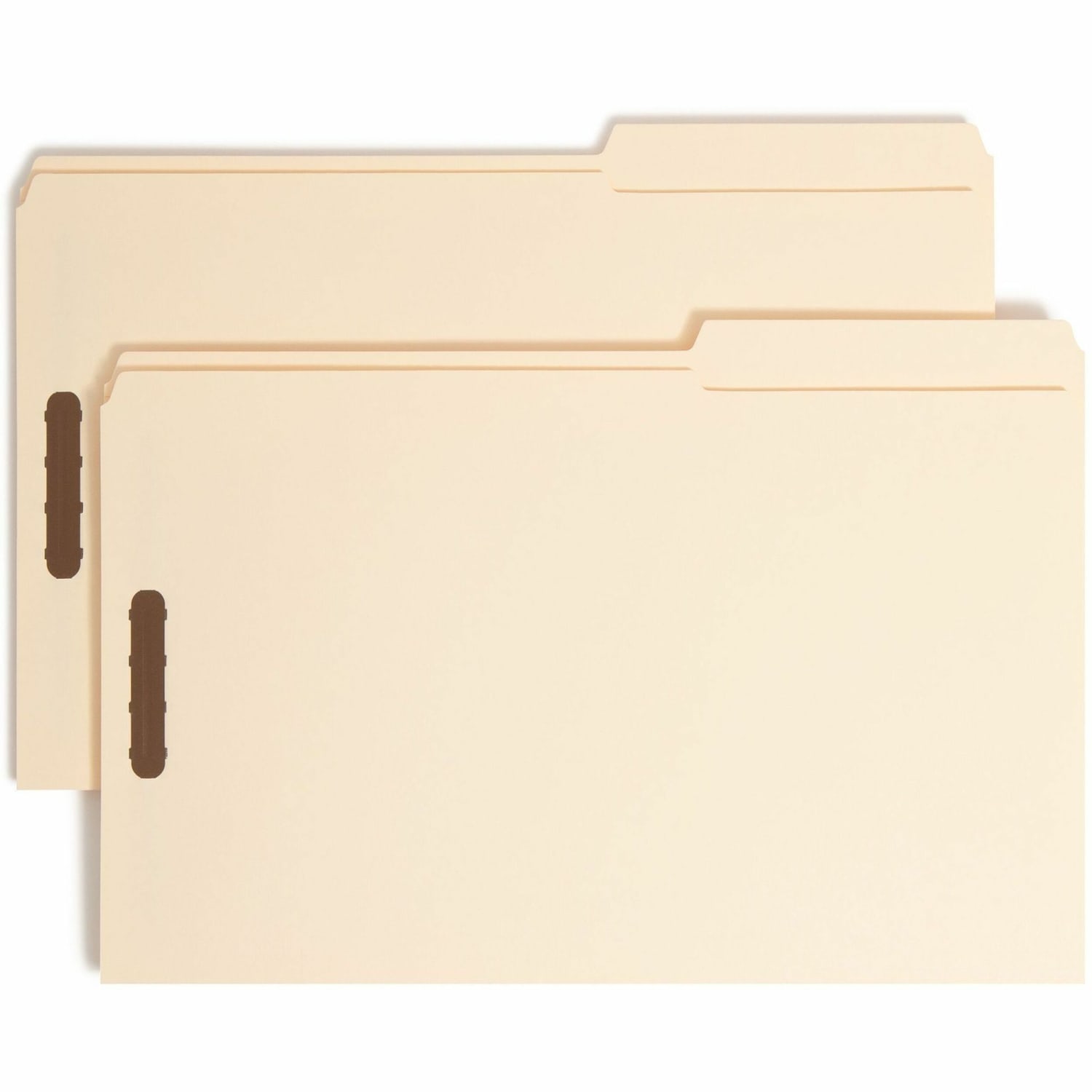 Smead Guide-Height Manila Fastener Folders, Legal Size, Box Of 50 - Image 3