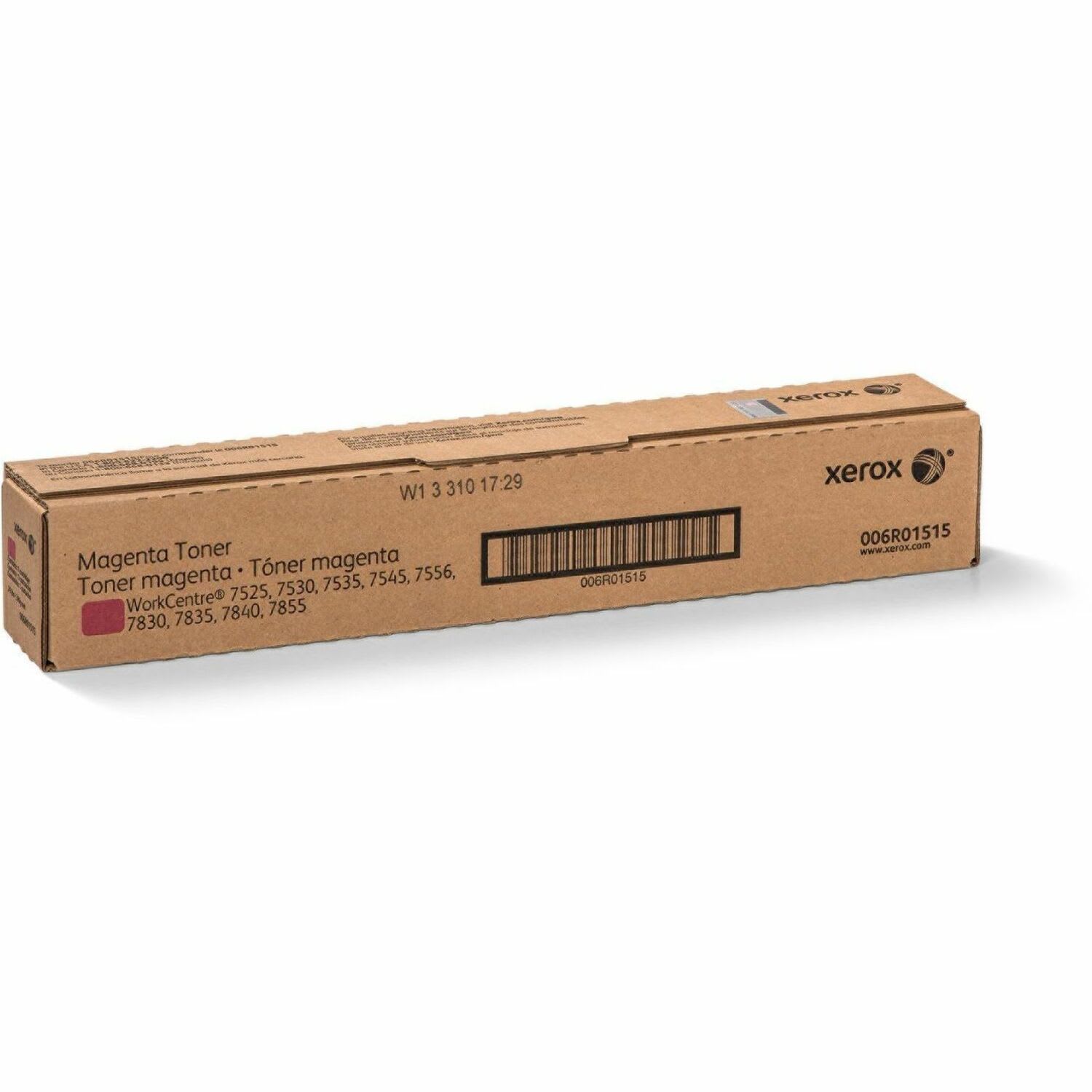 Xerox Genuine WorkCentre 7500 Series, 7800 Series, 7800i Series, 7970i, EC7800 Series, WorkCentre 7970, Magenta Toner Cartridge - 006R01515