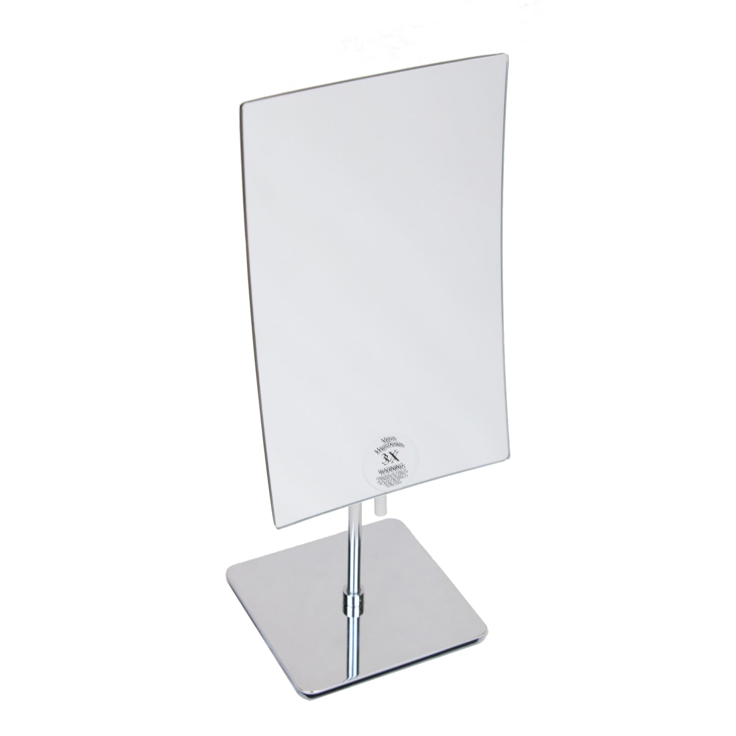 Hospitality Source Non-Lit Makeup Mirror Vanities, Brass, 12-1/2inH x 8inW x 5inD, Set Of 8 Vanities