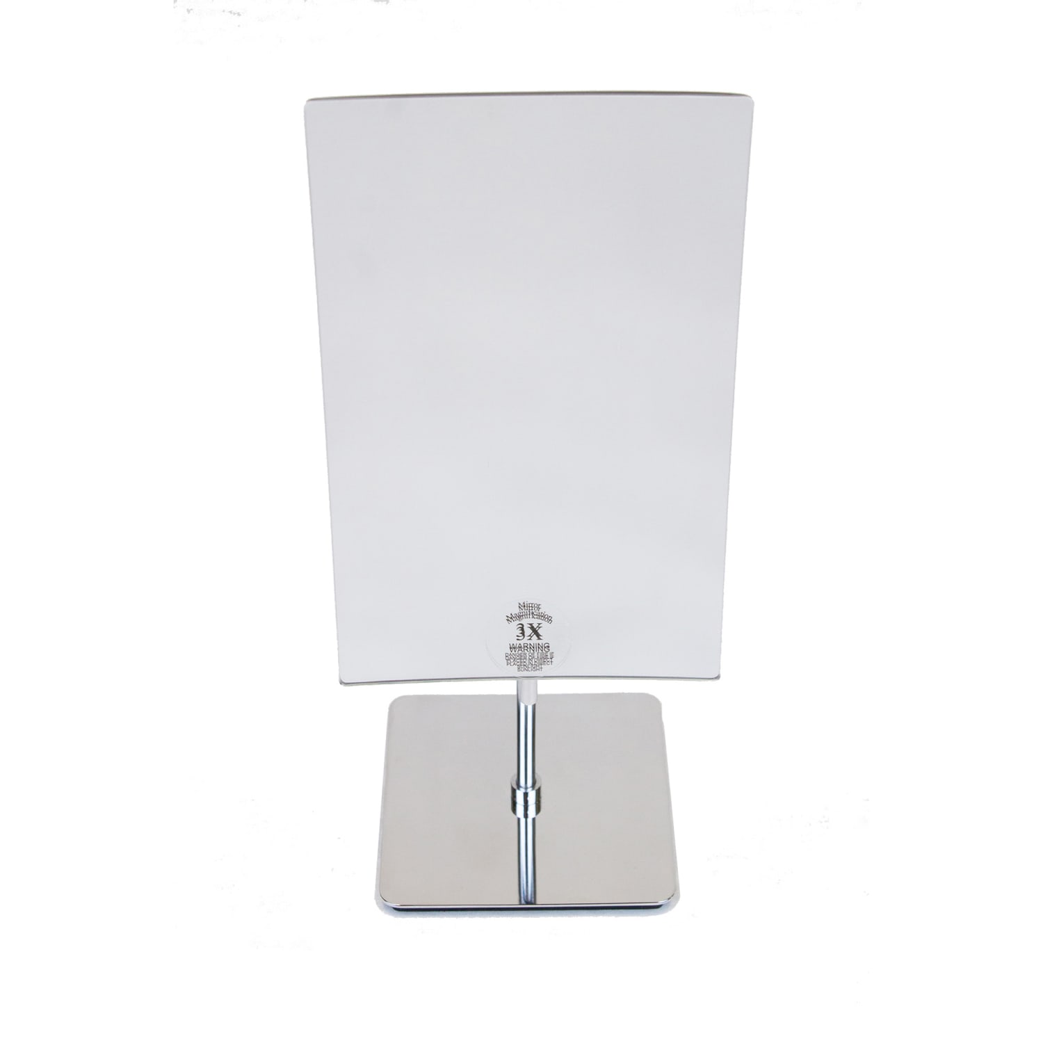 Hospitality Source Non-Lit Makeup Mirror Vanities, Brass, 12-1/2inH x 8inW x 5inD, Set Of 8 Vanities - Image 3