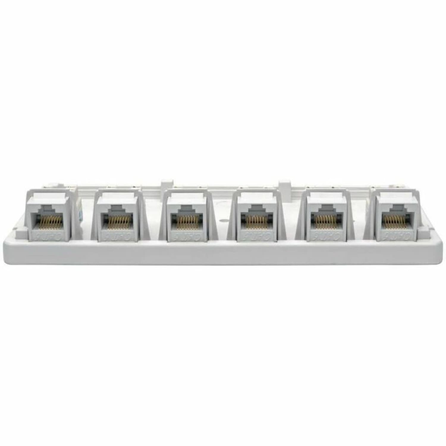 Eaton Tripp Lite Series Pre-Configured Unshielded Cat6 6-Port Surface-Mount Box, 110 IDC, RJ45, White - White - 6x RJ-45 Port(s) - N236-006-WH - Image 6