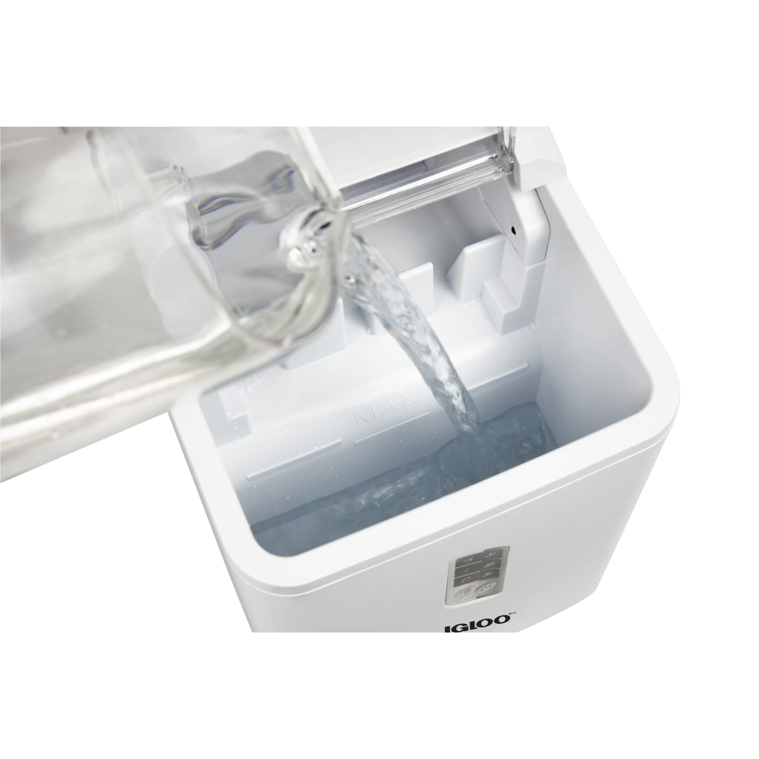 Igloo Automatic Self-Cleaning 26 Lb Ice Maker, White - Image 4