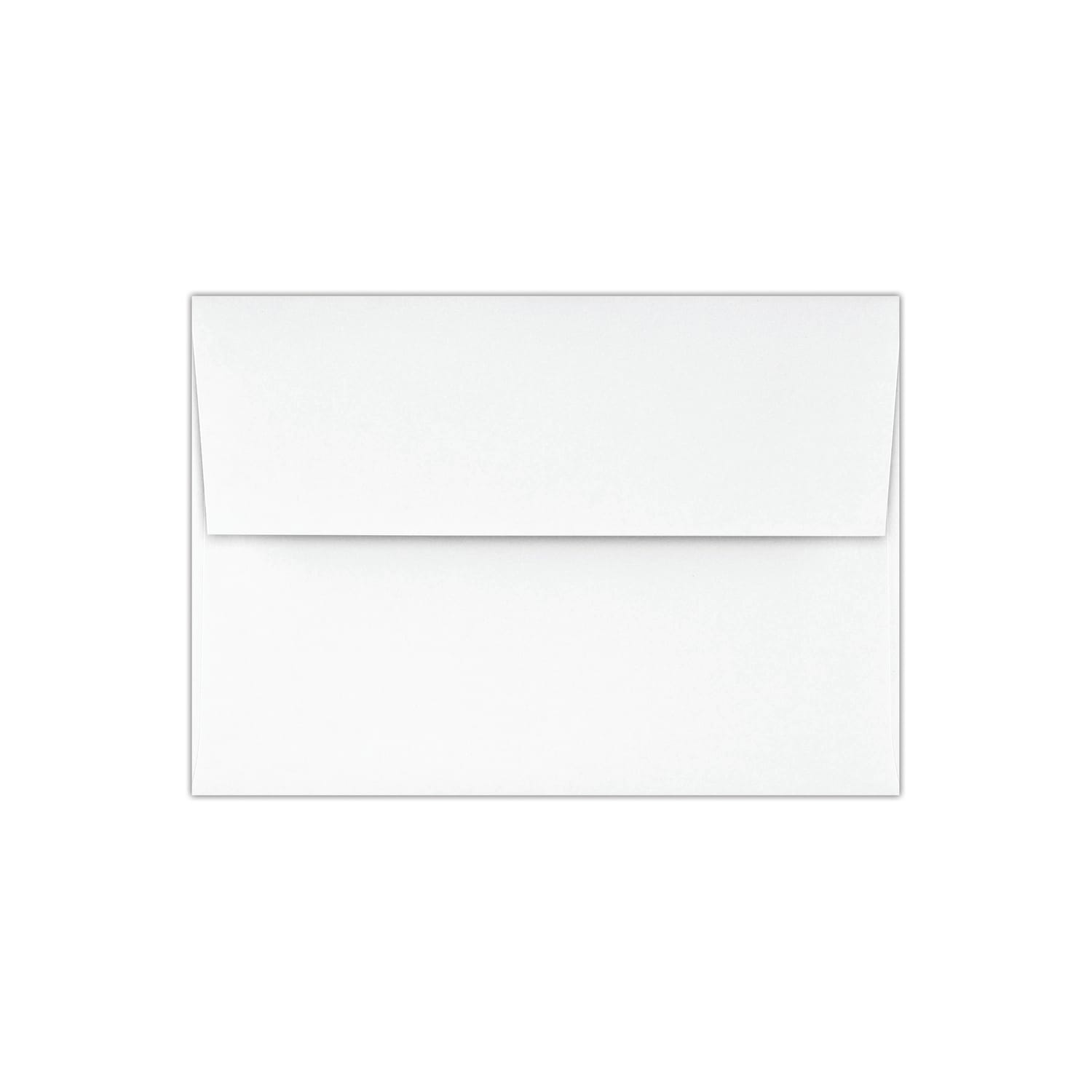 LUX Invitation Envelopes, A1, Peel & Press Closure, White, Pack Of 1,000