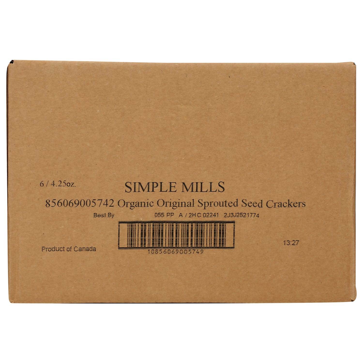 Simple Mills Seed Flour Crackers, Original, 4.25 Oz, Total Qty 6 - Image 6