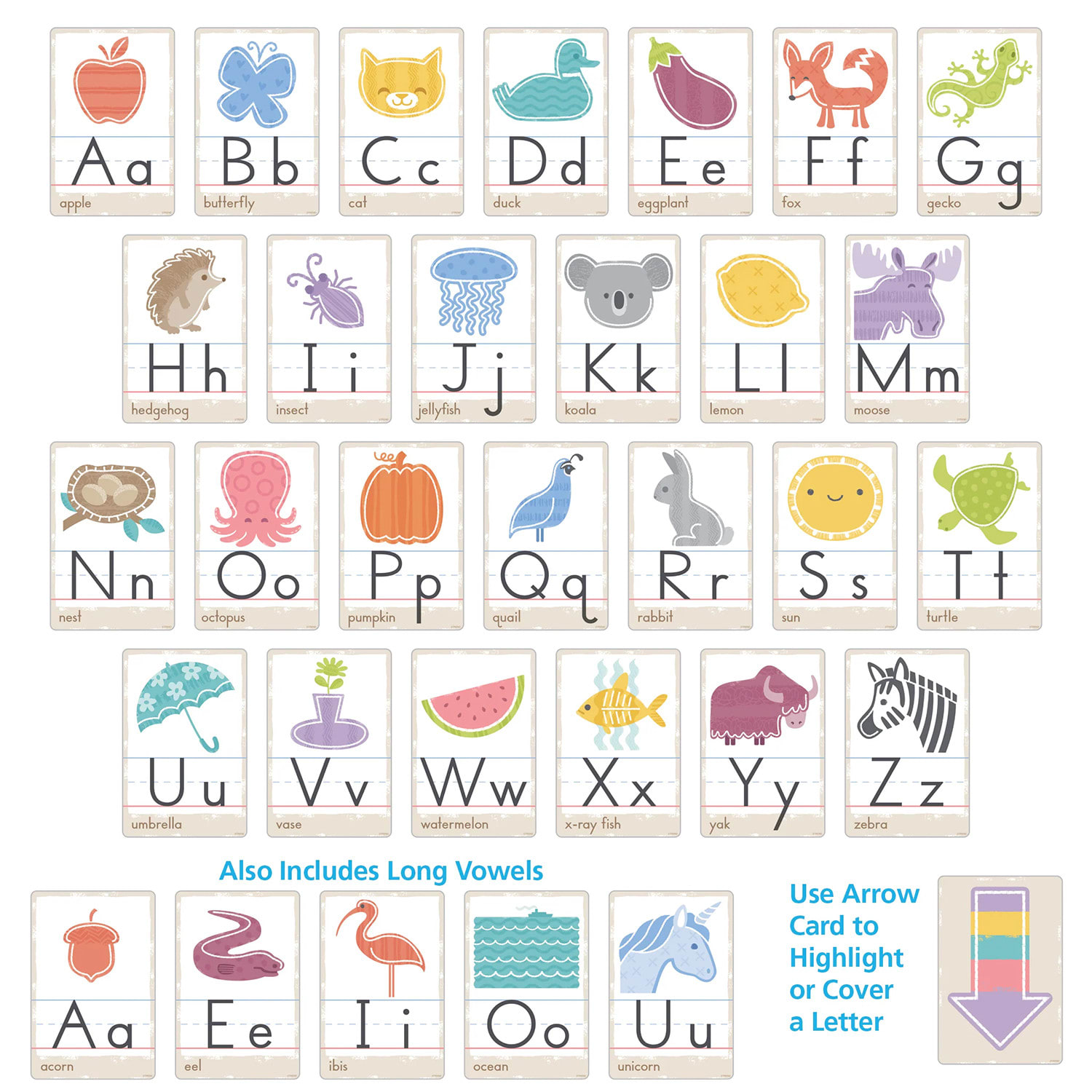 TREND Good Nature Alphabet Cards Learning Set - Image 3