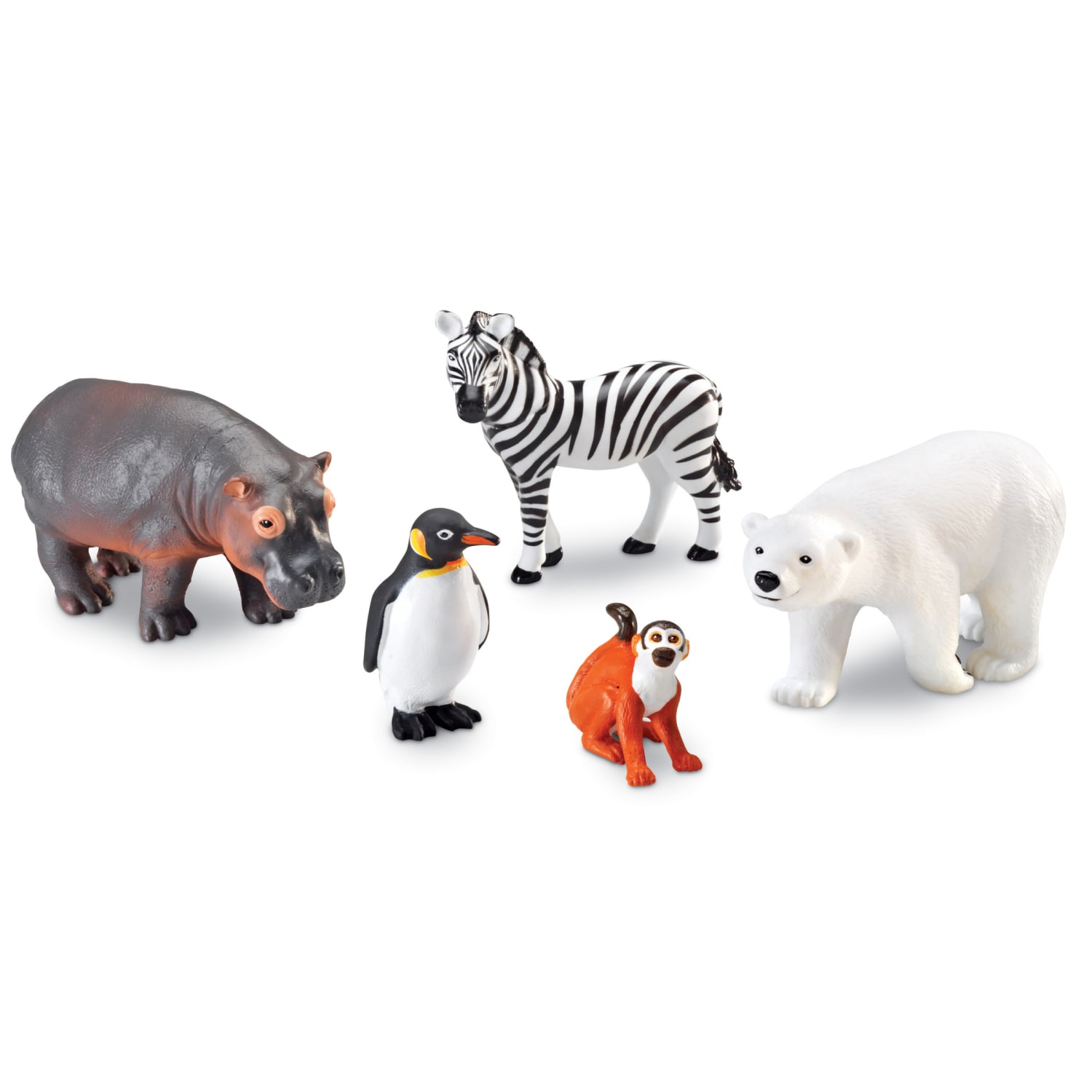 Learning Resources Jumbo Figures, Zoo Animals, Pack Of 5 - Image 3