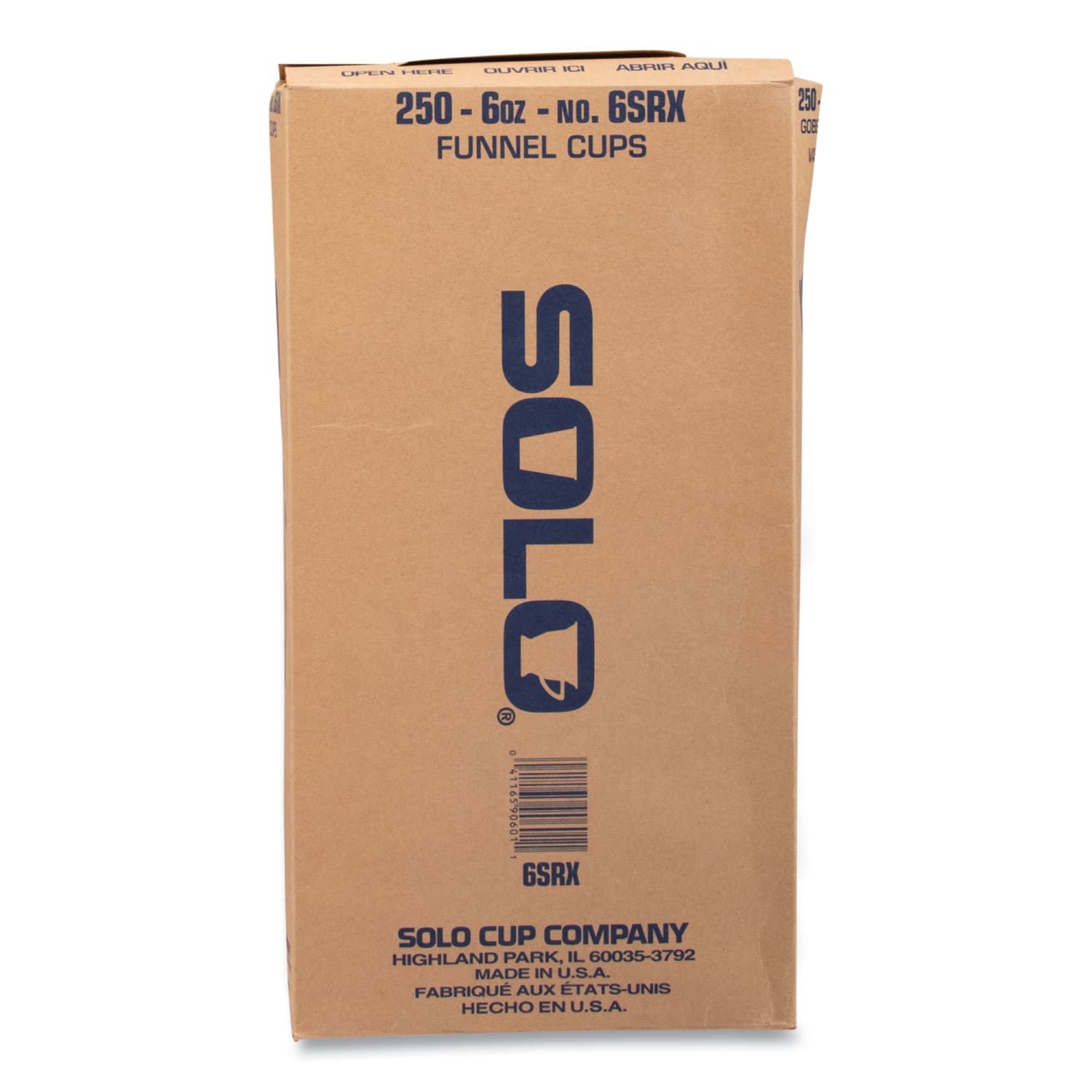 Solo Cup Bare Eco-Forward Treated Paper Funnel Cups, ProPlanet Seal, 6 Oz, White, Bag Of 250 Cups, Carton Of 10 Bags - Image 5