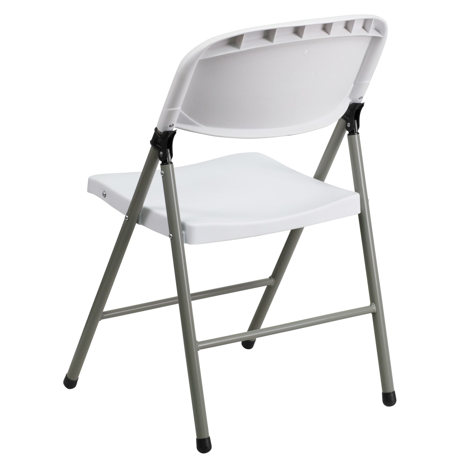 Flash Furniture HERCULES Plastic Folding Chairs WhiteGray Set Of 2 Chairs PopularChairscom Flash Furniture HERCULES Plastic Folding Chairs WhiteGray Set Of 2 Chairs PopularChairscom