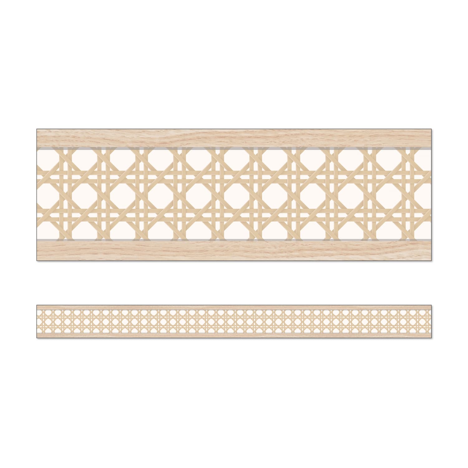 Carson Dellosa Education Straight Borders, True to You Woven Cane, 36ft Per Pack, Set Of 6 Packs - Image 3