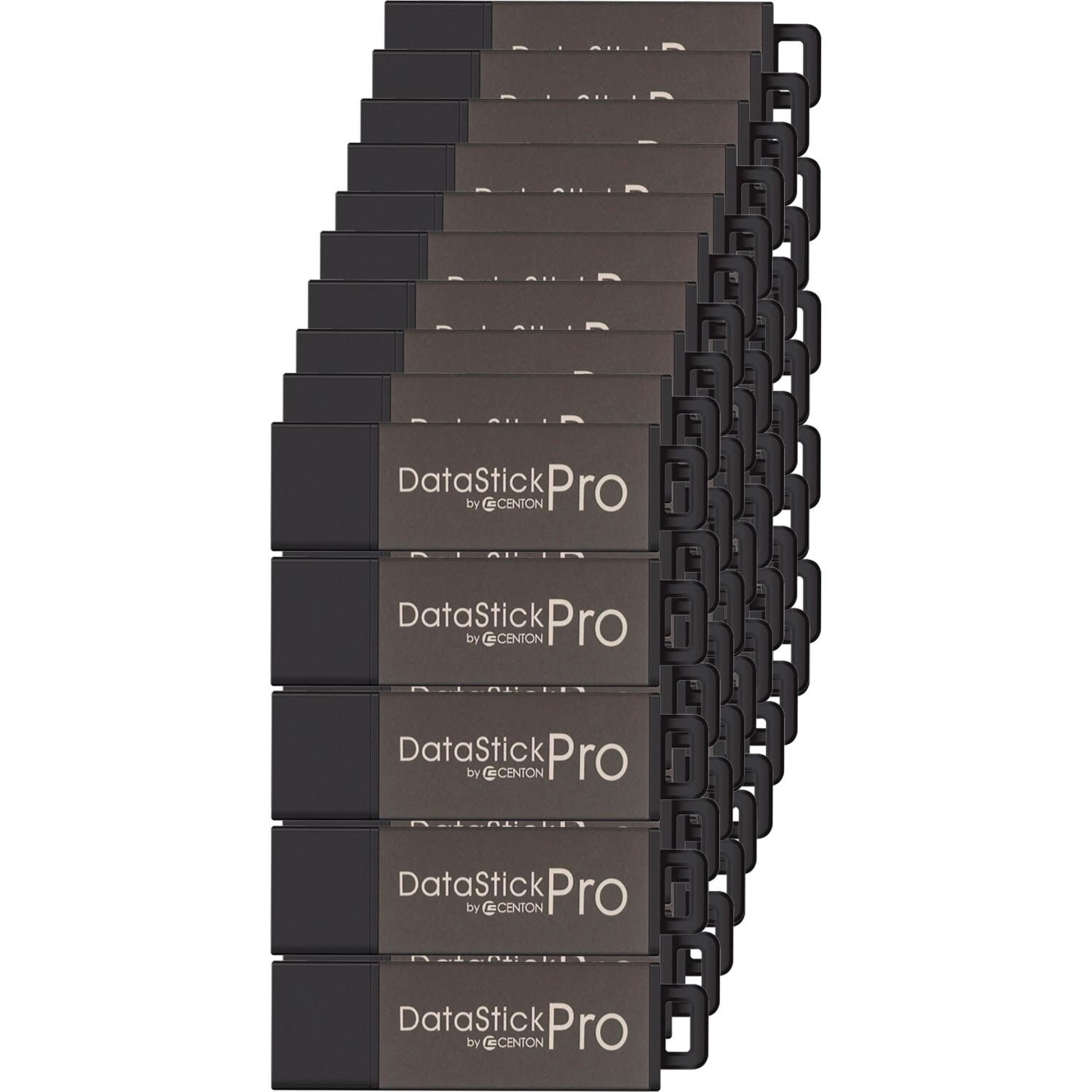 Centon DataStick Pro USB Flash Drives, USB 2.0, 4GB, Gray, Pack Of 50, S1-U2P1-4G50PK - Image 5