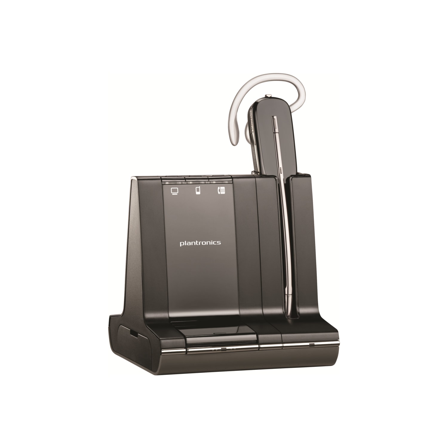 Plantronics Savi 740 Wireless Headset System, Black/Silver - Image 3
