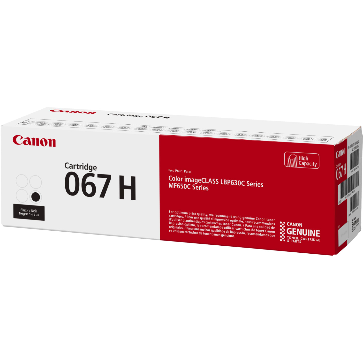 Canon 067 Black Toner Cartridge, High-Yield, 5106C001 - Image 4