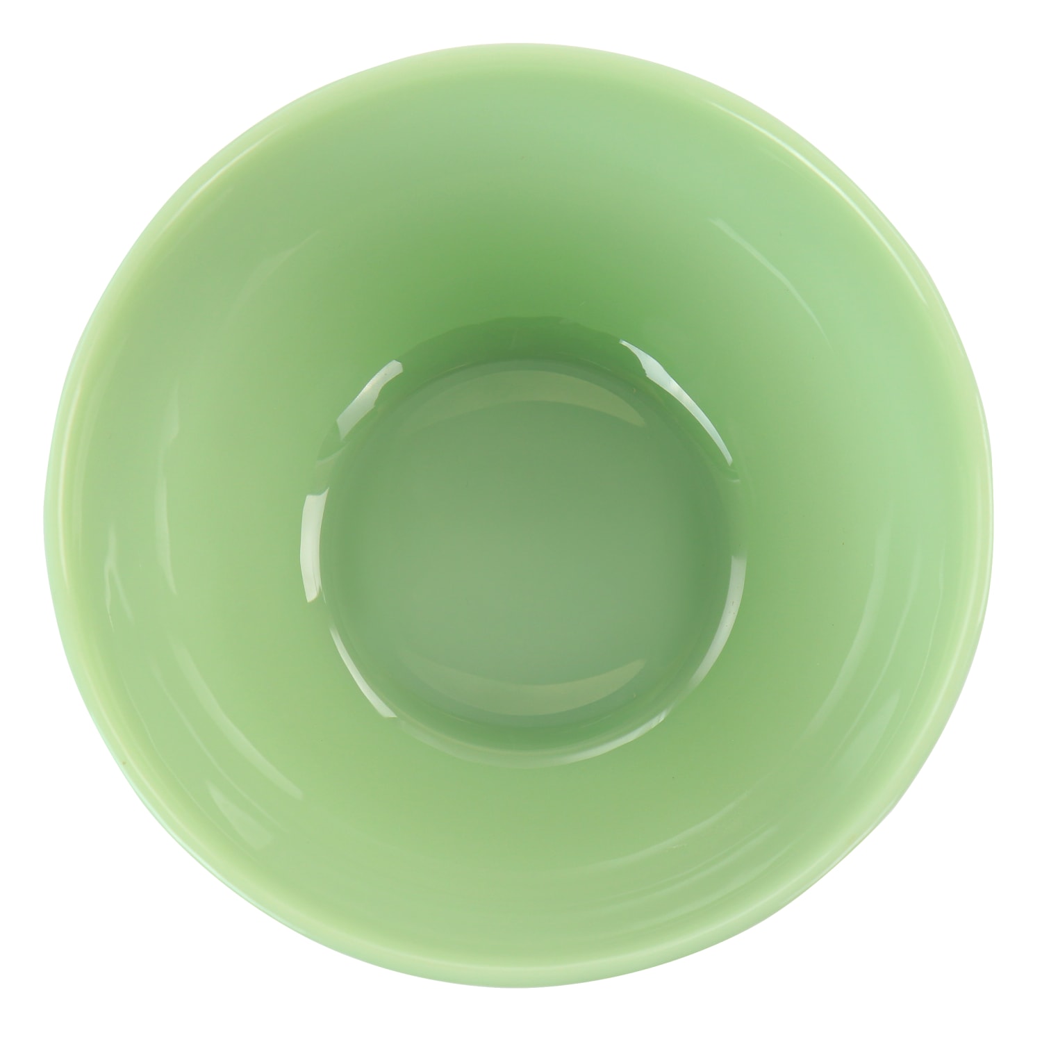 Martha Stewart Jadeite Glass 2-Piece Bowl Set, 6in, Jade Green - Image 4