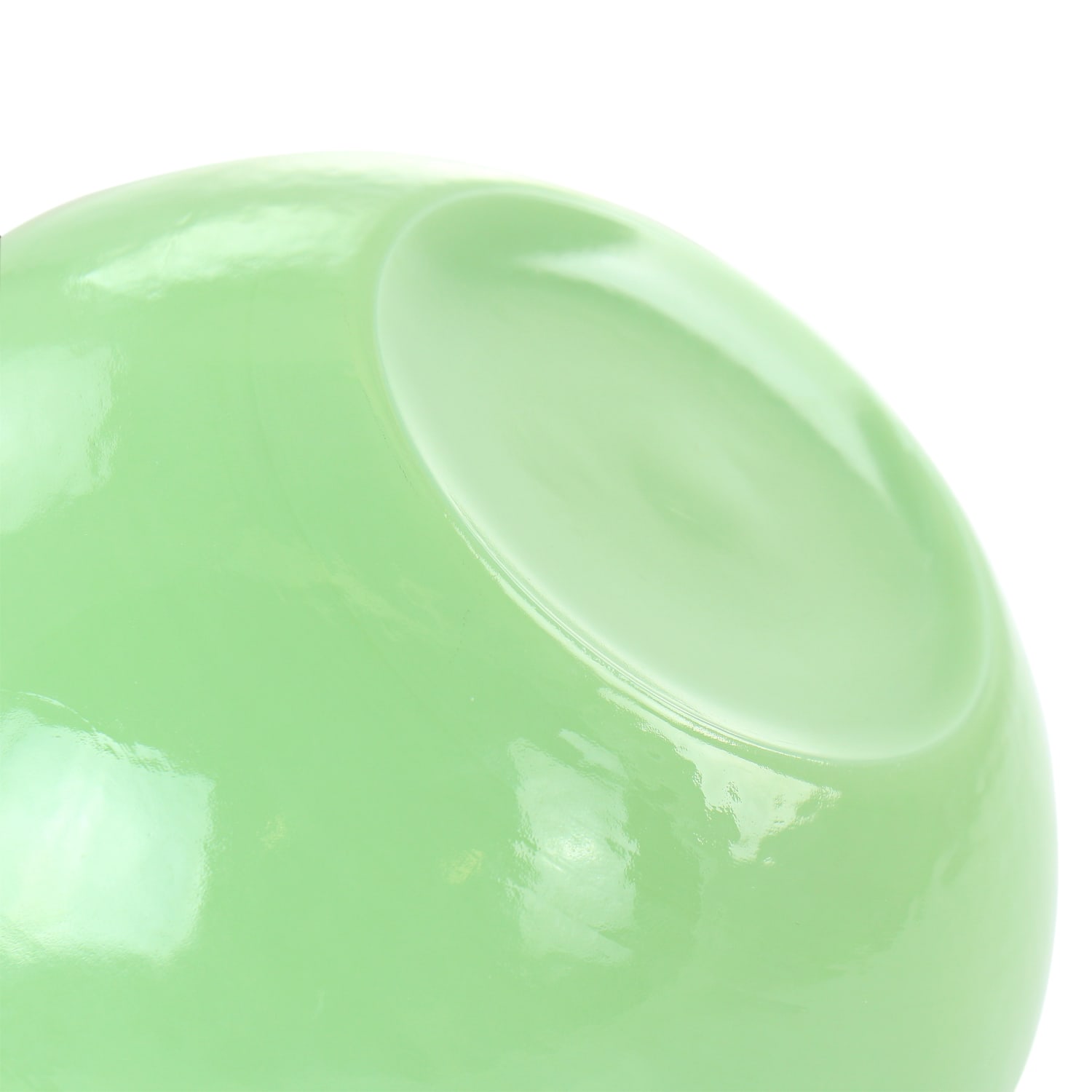 Martha Stewart Jadeite Glass 2-Piece Bowl Set, 6in, Jade Green - Image 5