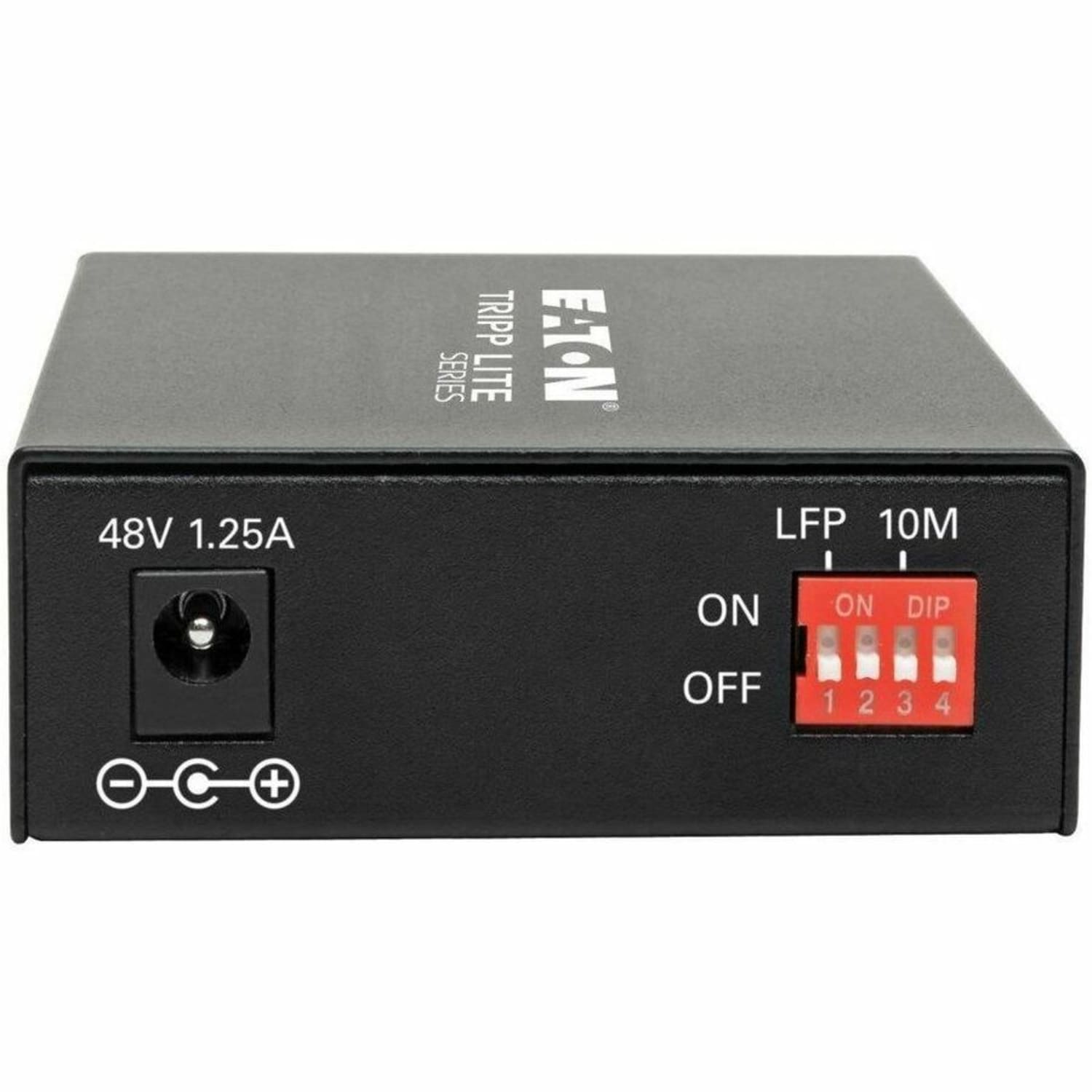 Eaton Tripp Lite Series Gigabit Singlemode Fiber to Ethernet Media Converter, POE+ - 10/100/1000 SC, 1310 nm, 20 km (12.4 mi.) - N785P01SCSM1 - Image 3