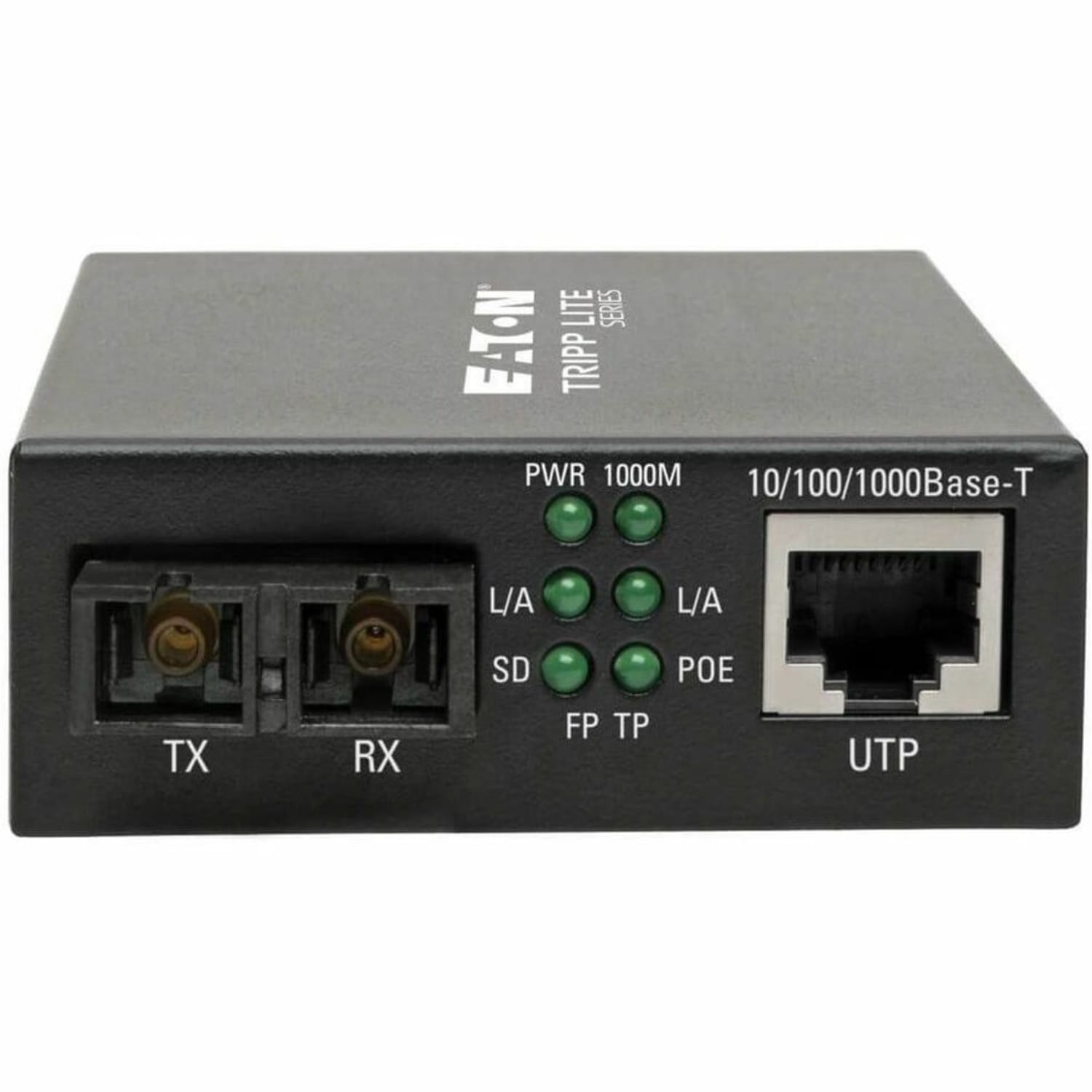 Eaton Tripp Lite Series Gigabit Singlemode Fiber to Ethernet Media Converter, POE+ - 10/100/1000 SC, 1310 nm, 20 km (12.4 mi.) - N785P01SCSM1 - Image 4