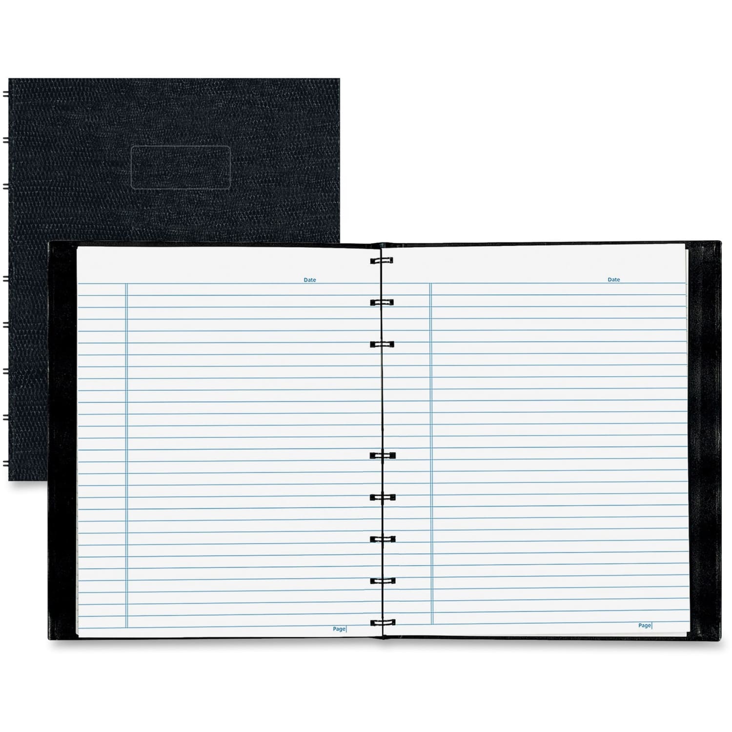 Rediform NotePro Executive Notebook, 9 1/4in x 7 1/4in, College Ruled, 150 Pages, Black - Image 3