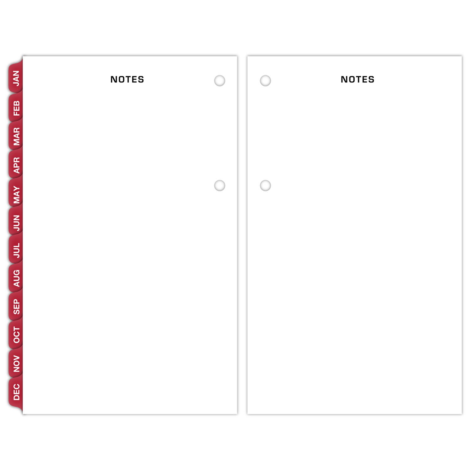 AT-A-GLANCE 2027 Daily Loose-Leaf Desk Calendar Refill With Weekends, Standard, 3 1/2in x 6in - Image 4