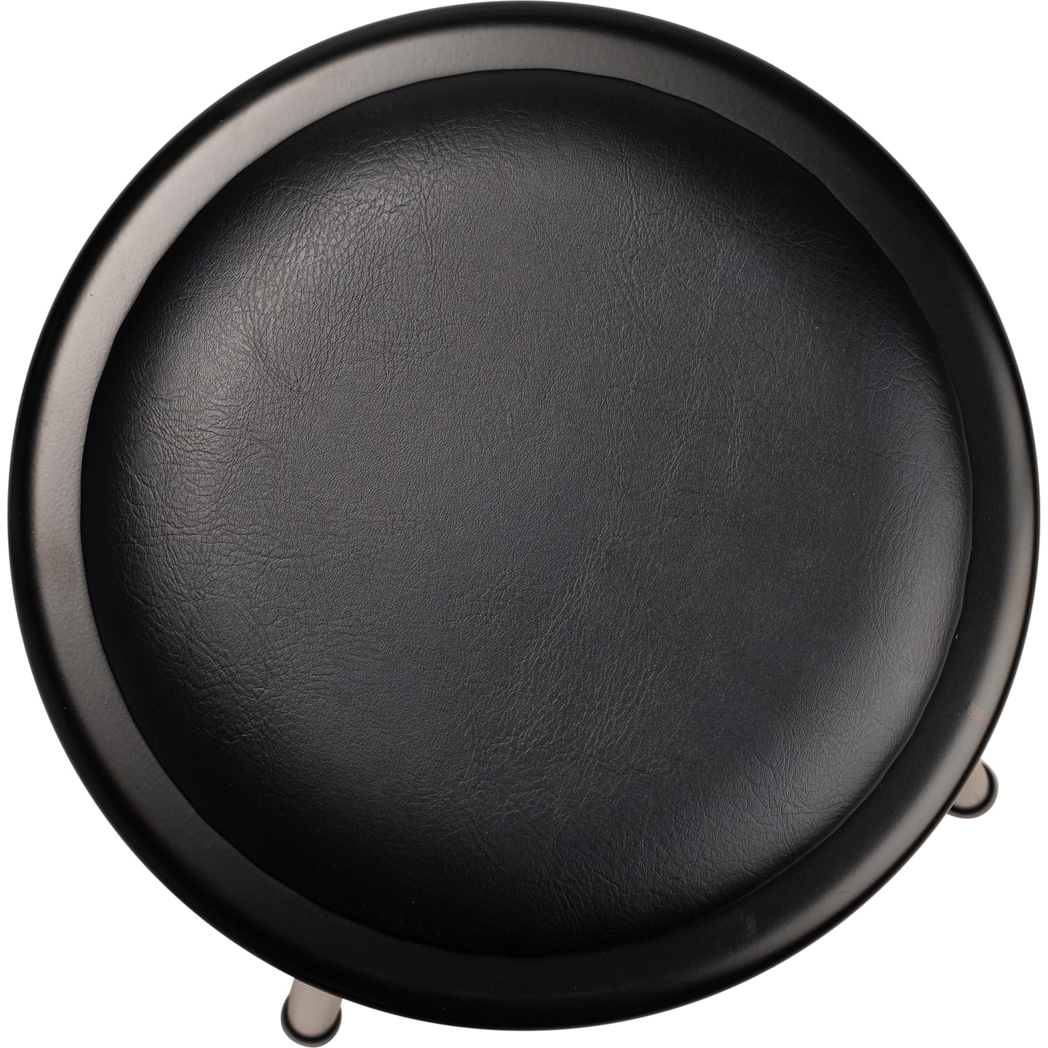 National Public Seating 6400 Series Vinyl-Padded Science Stools, 24inH, Black, Pack Of 2 Stools - Image 4