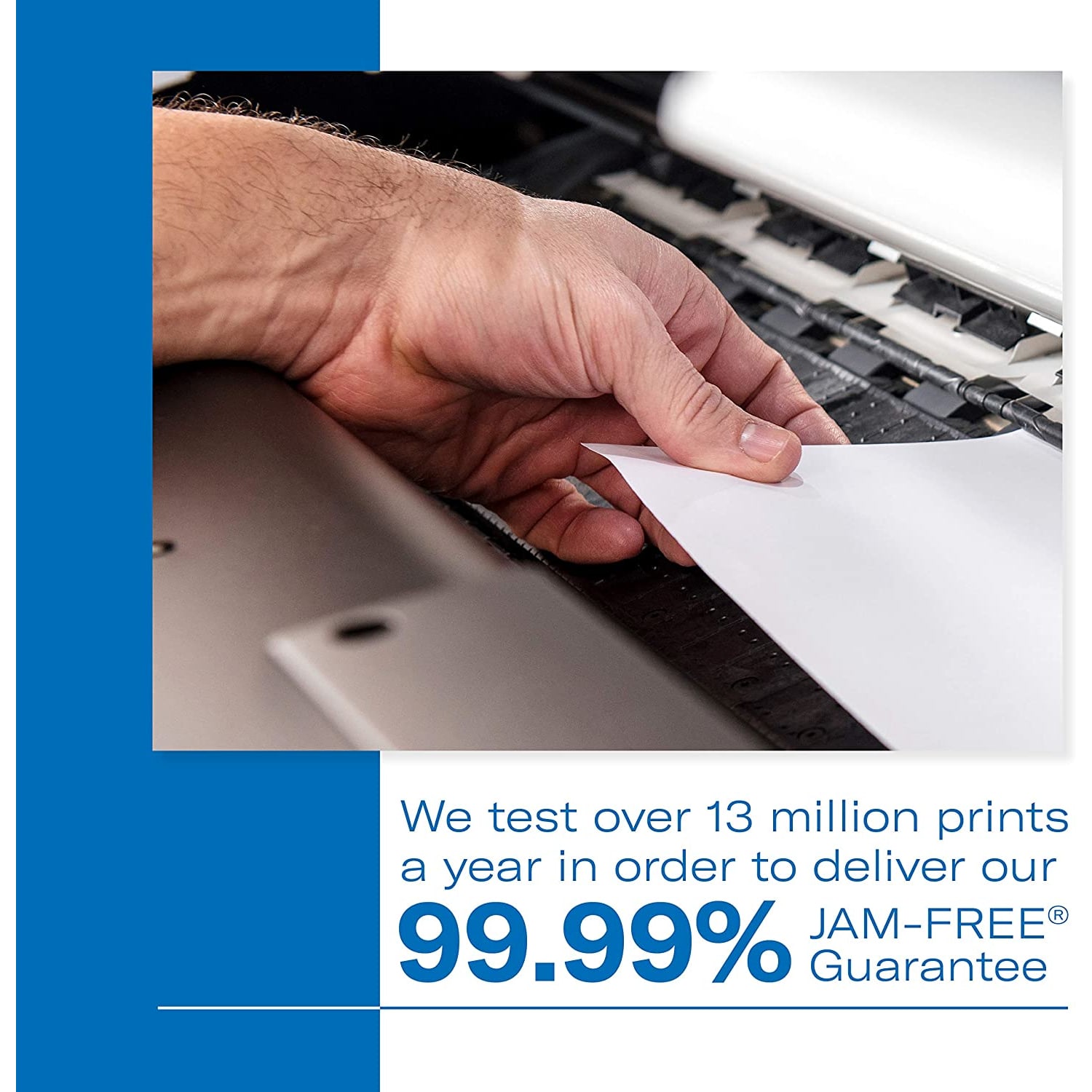 Hammermill Premium Color Multi-Use Printer & Copy Paper, 5 Reams, Photo White, Letter (8.5in x 11in), 2500 Sheets Per Case, 28 Lb, 100 Brightness - Image 5